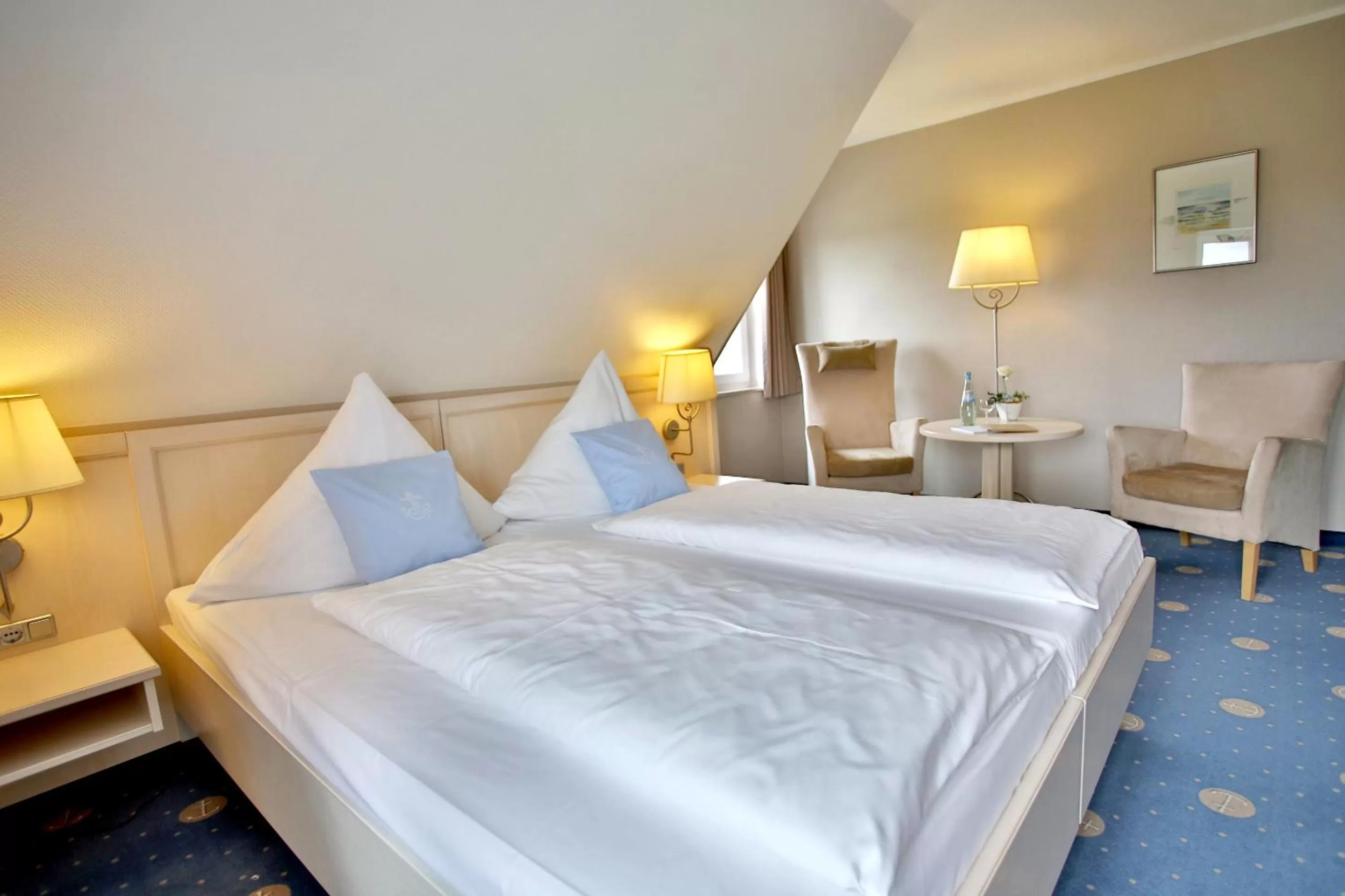 Bedroom in Anker's Hörn - Hotel & Restaurant auf der Hallig Langeness