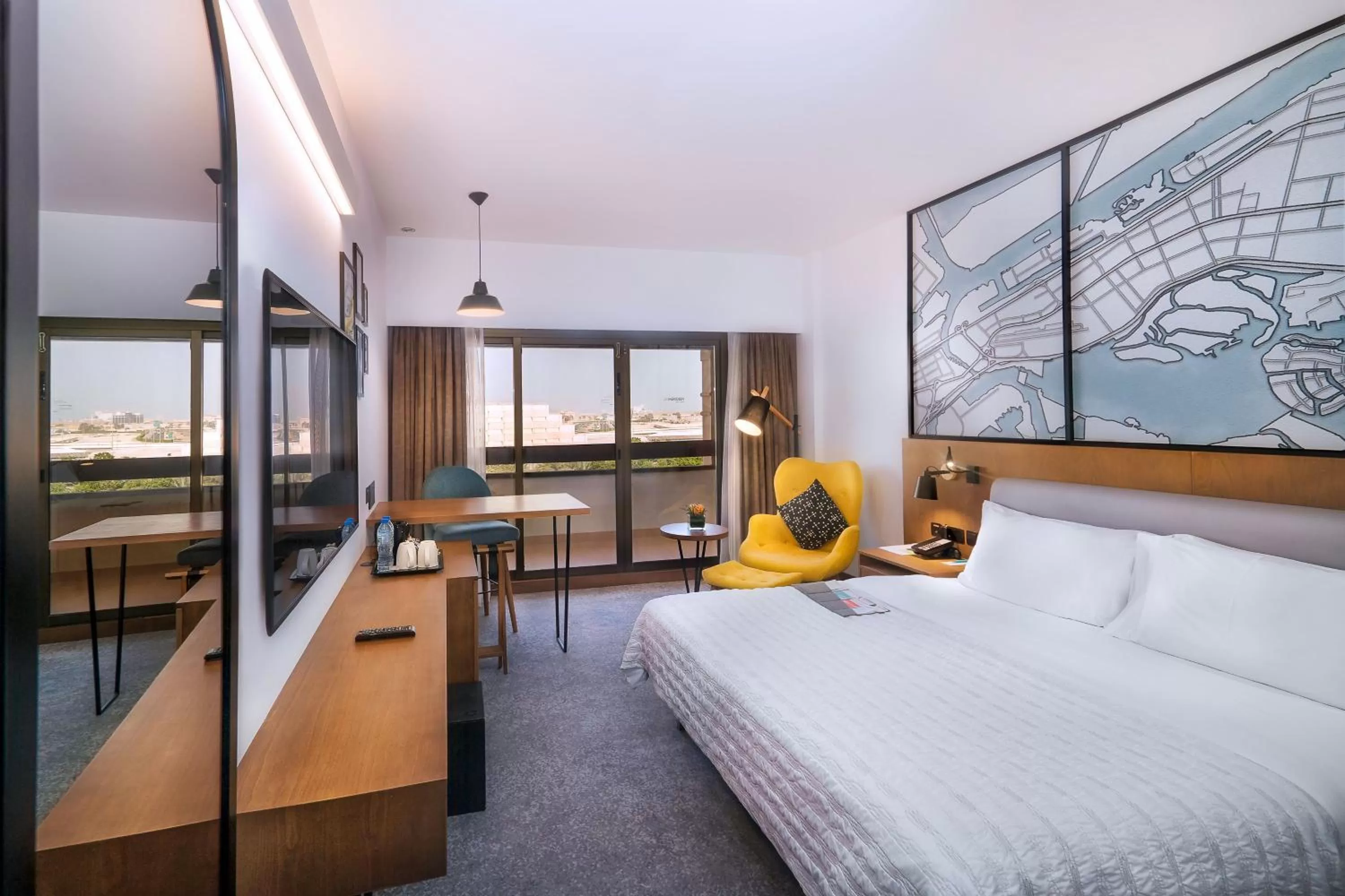 Photo of the whole room, Bed in Le Meridien Abu Dhabi Resort