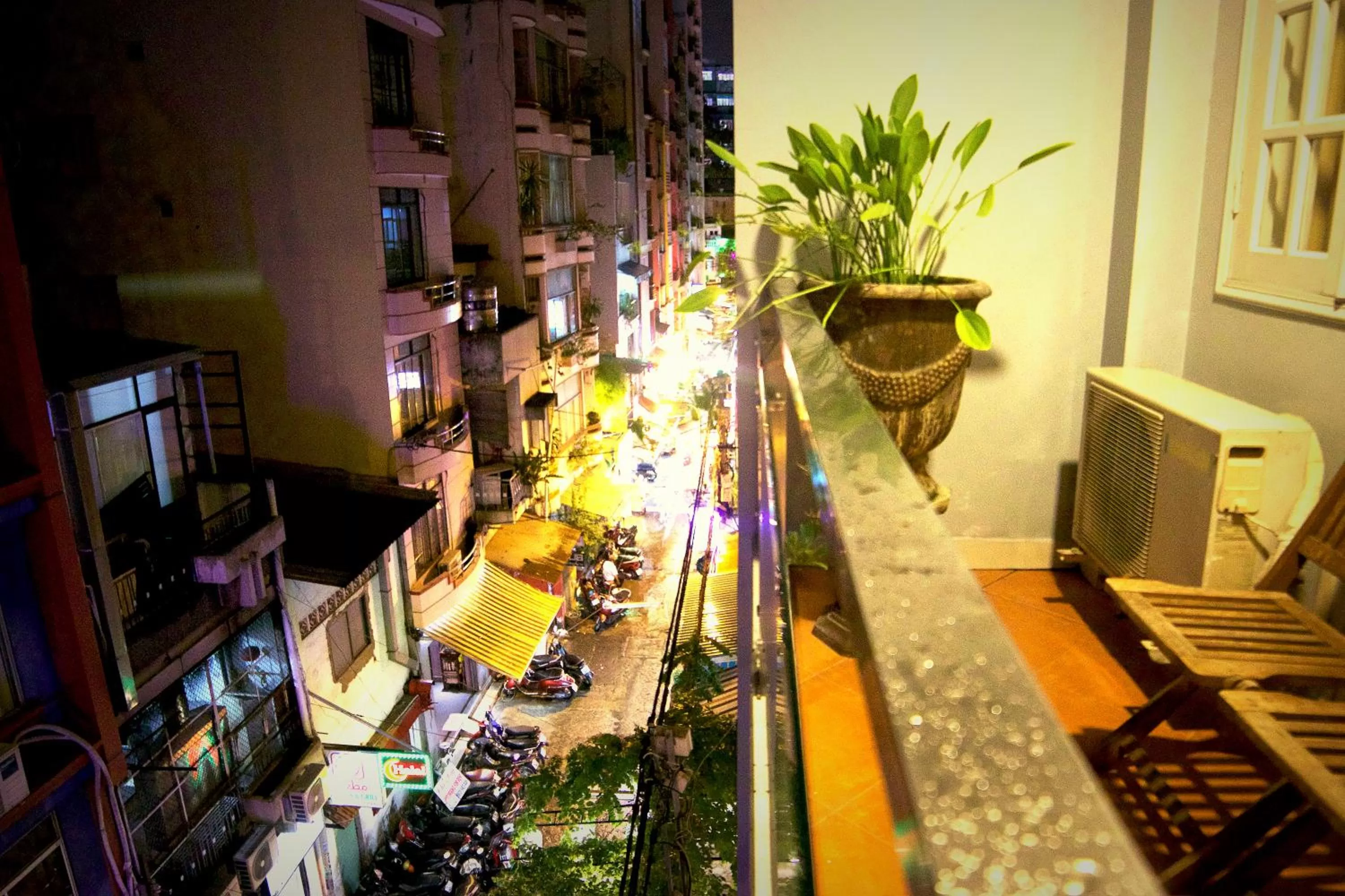 Balcony/Terrace in Saigon Amigo Hotel