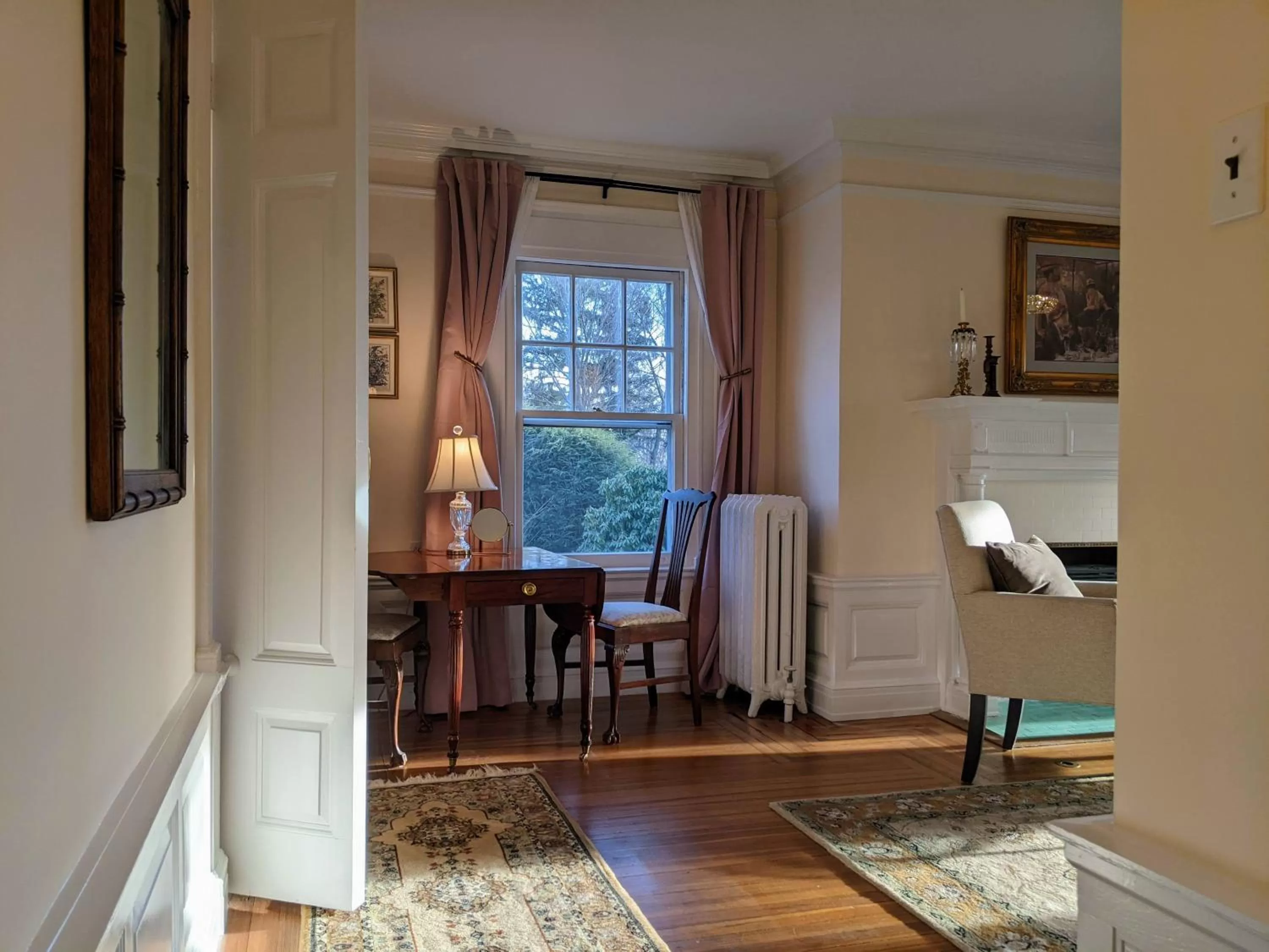 Seating area in Stanton House Inn