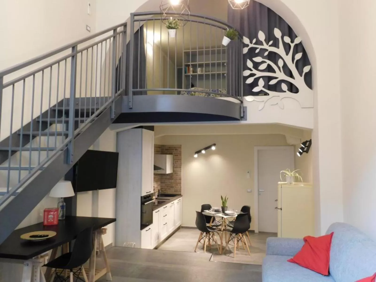 Living room in Piumaviola Beds & Apartments