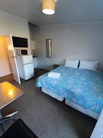 TV and multimedia, Bed in Oasis Motel & Holiday Park Turangi