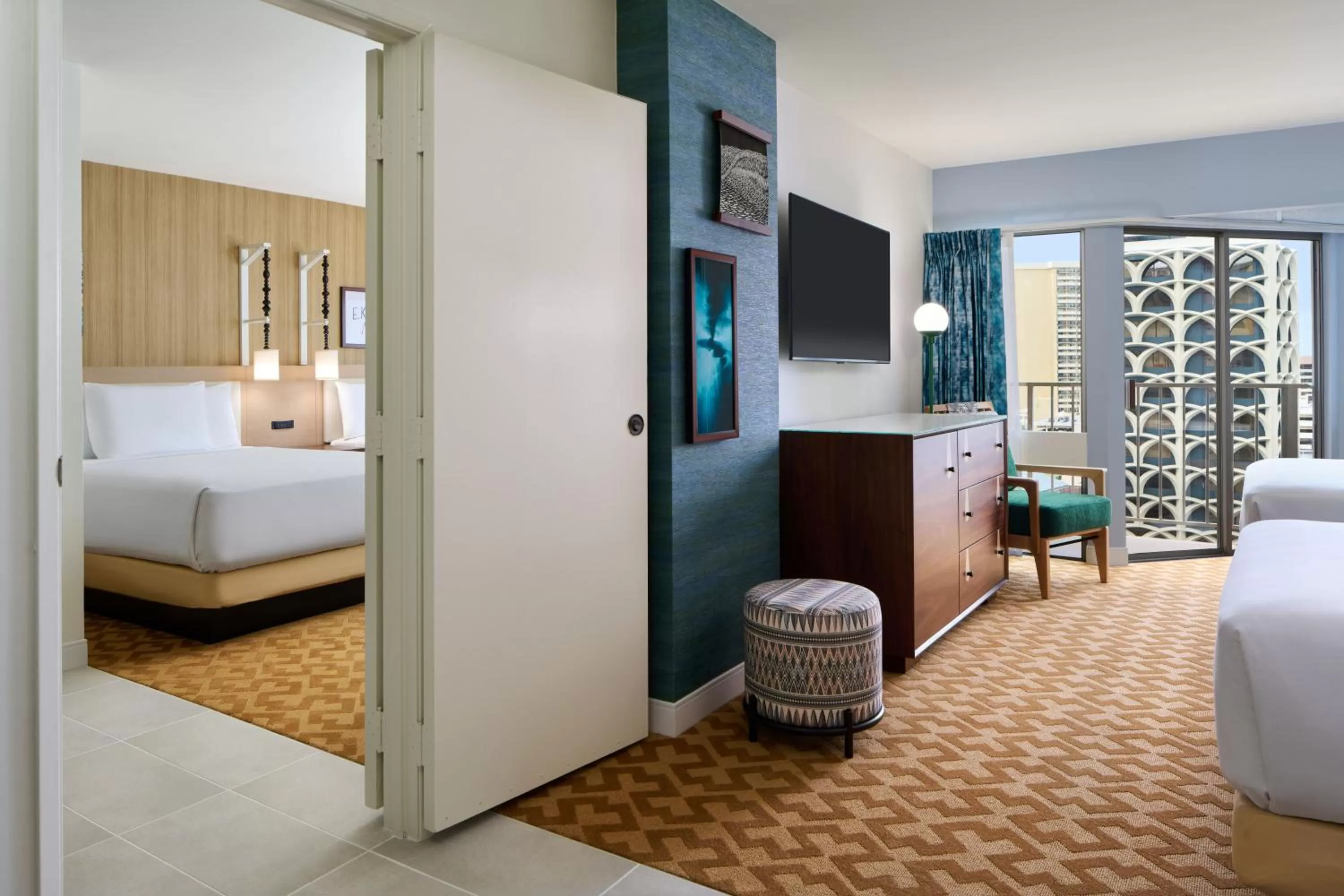 Bedroom, Bed in Waikiki Malia