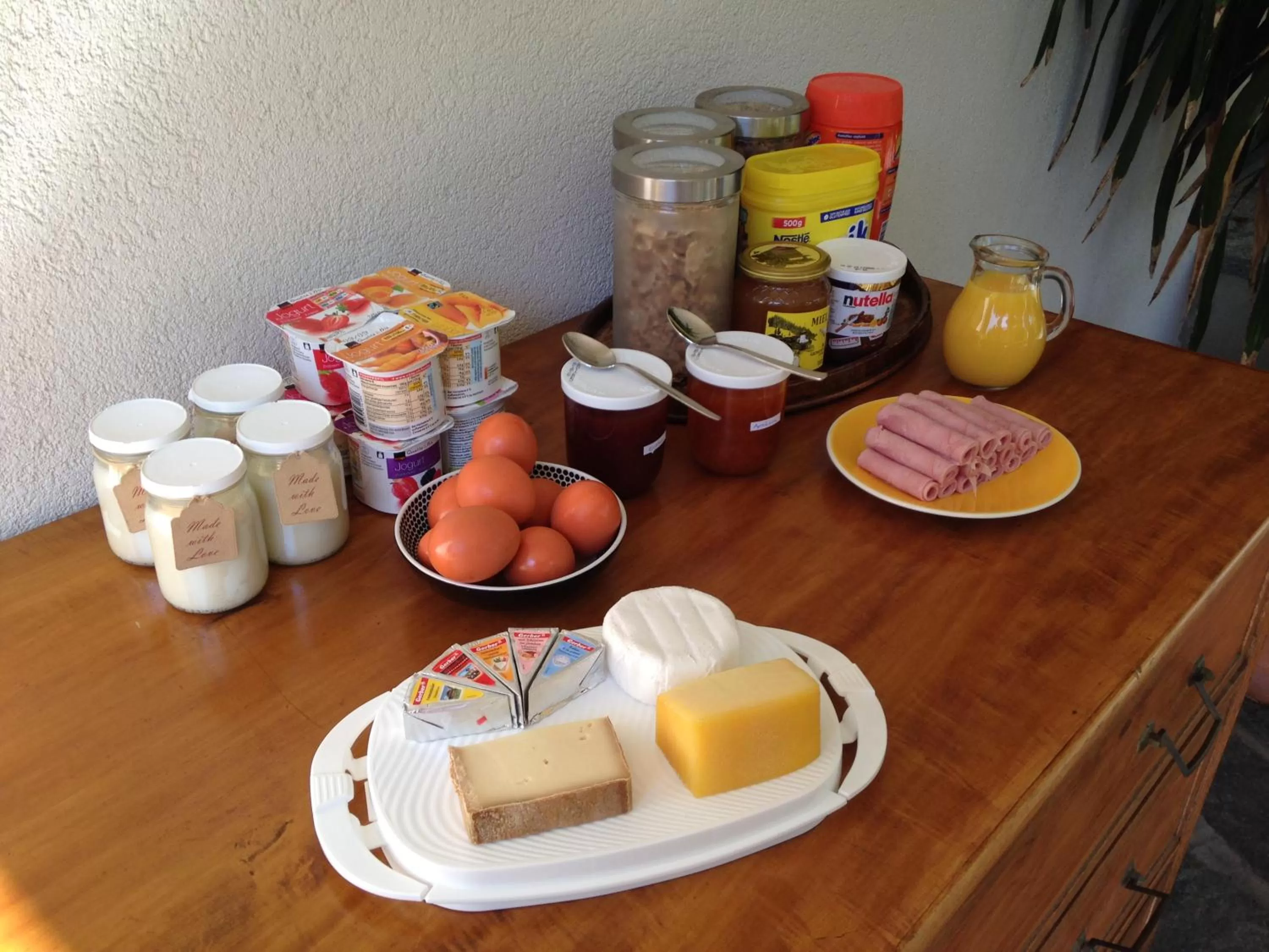 Breakfast in BnB Chantevent