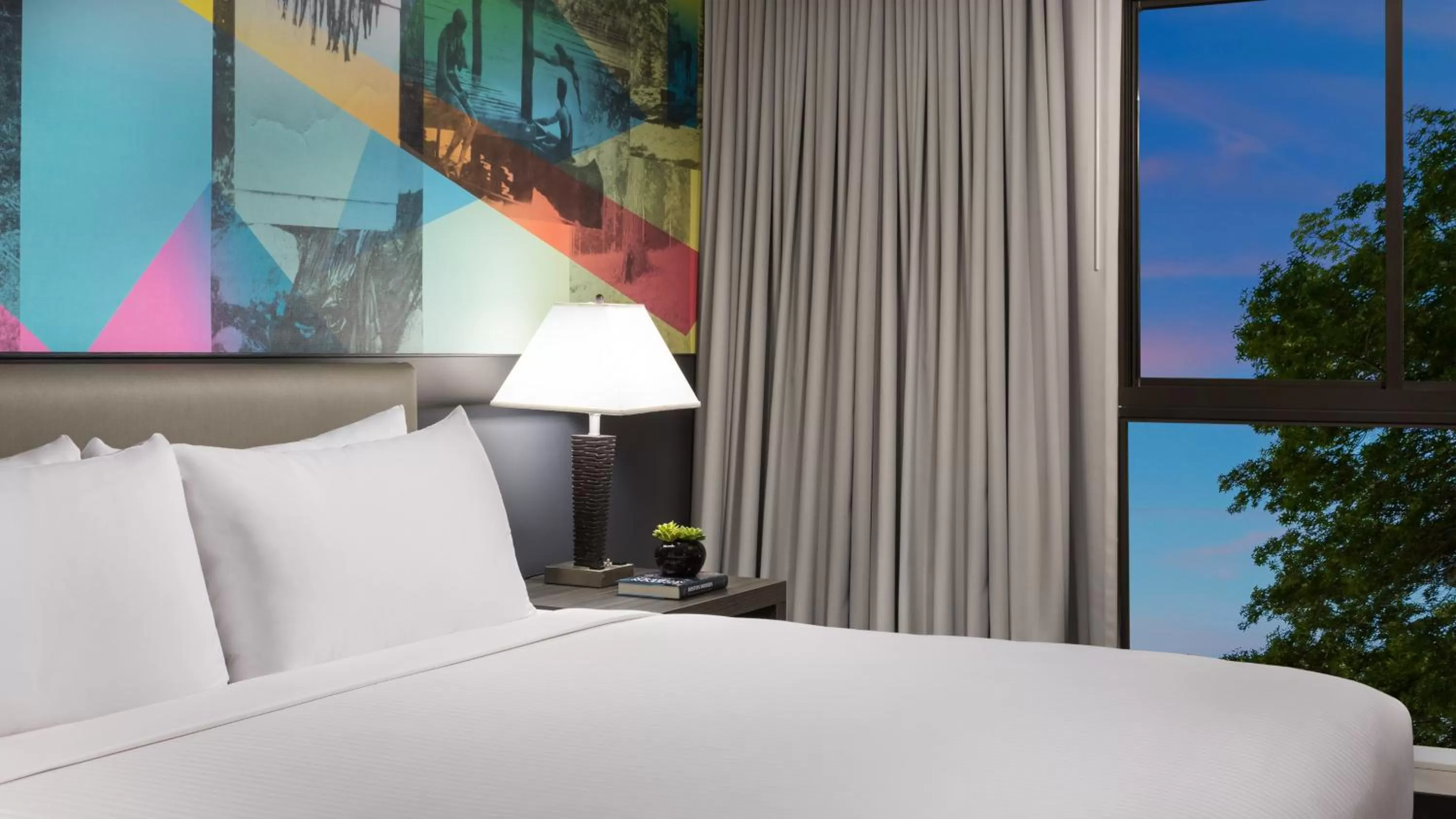 Bed in Studio Allston Hotel Boston