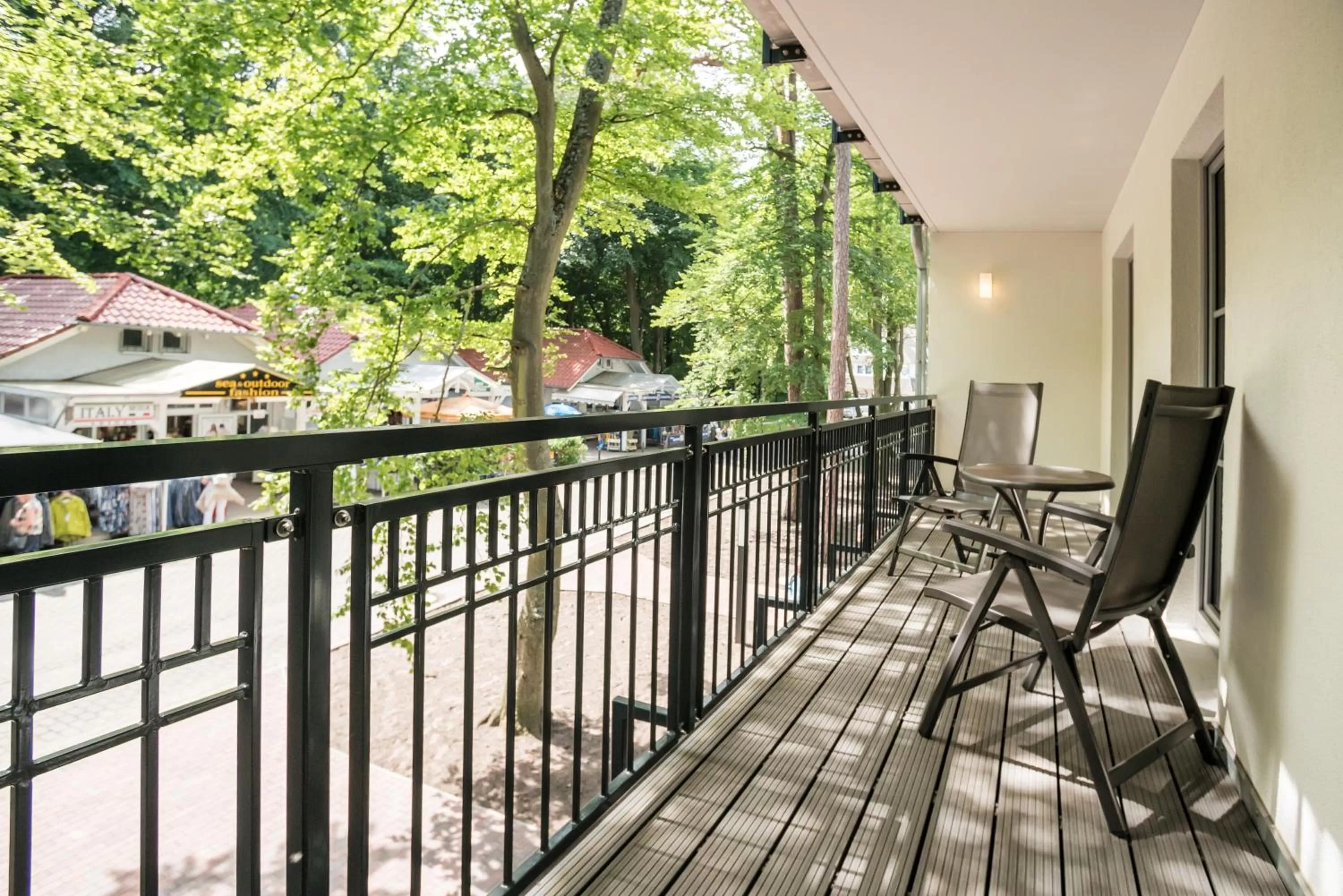 Balcony/Terrace in AKZENT Apartmenthotel Residenz