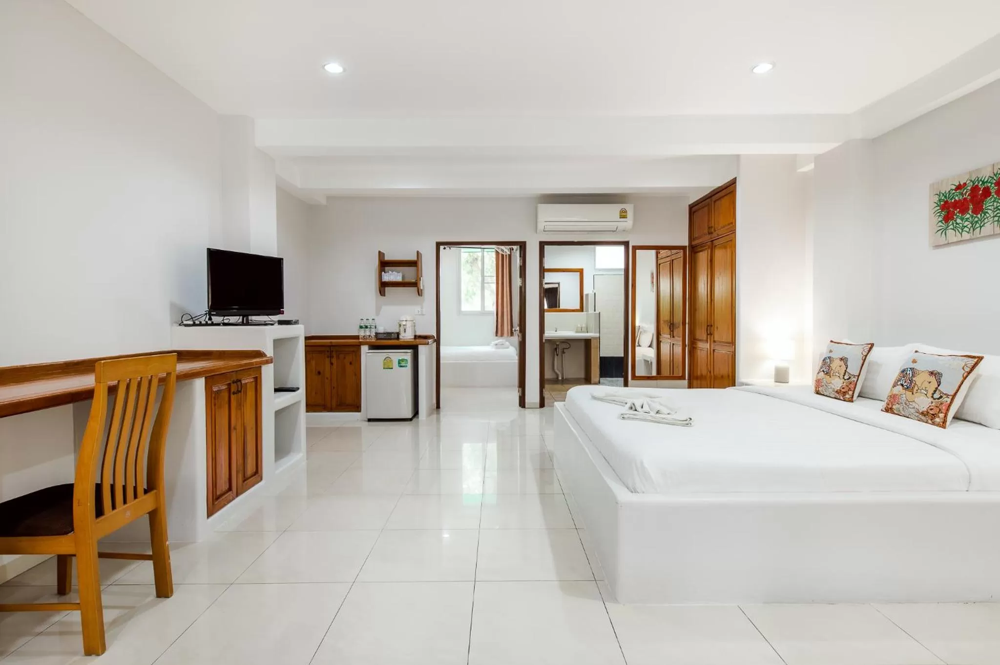 Bed in Prinz Garden Villa