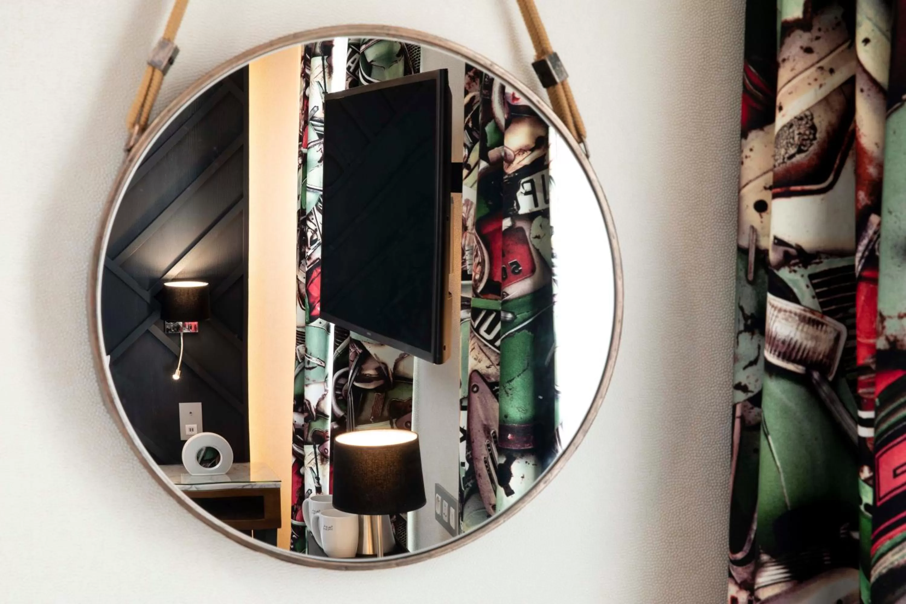 Decorative detail in Hôtel des Arts Montmartre