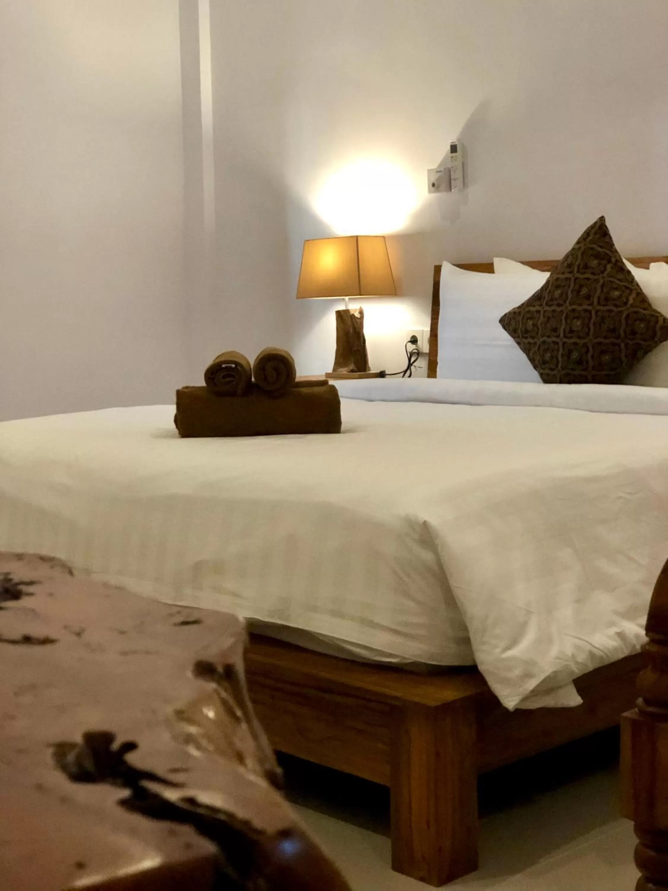 Bed in The Hidden Bali Inn