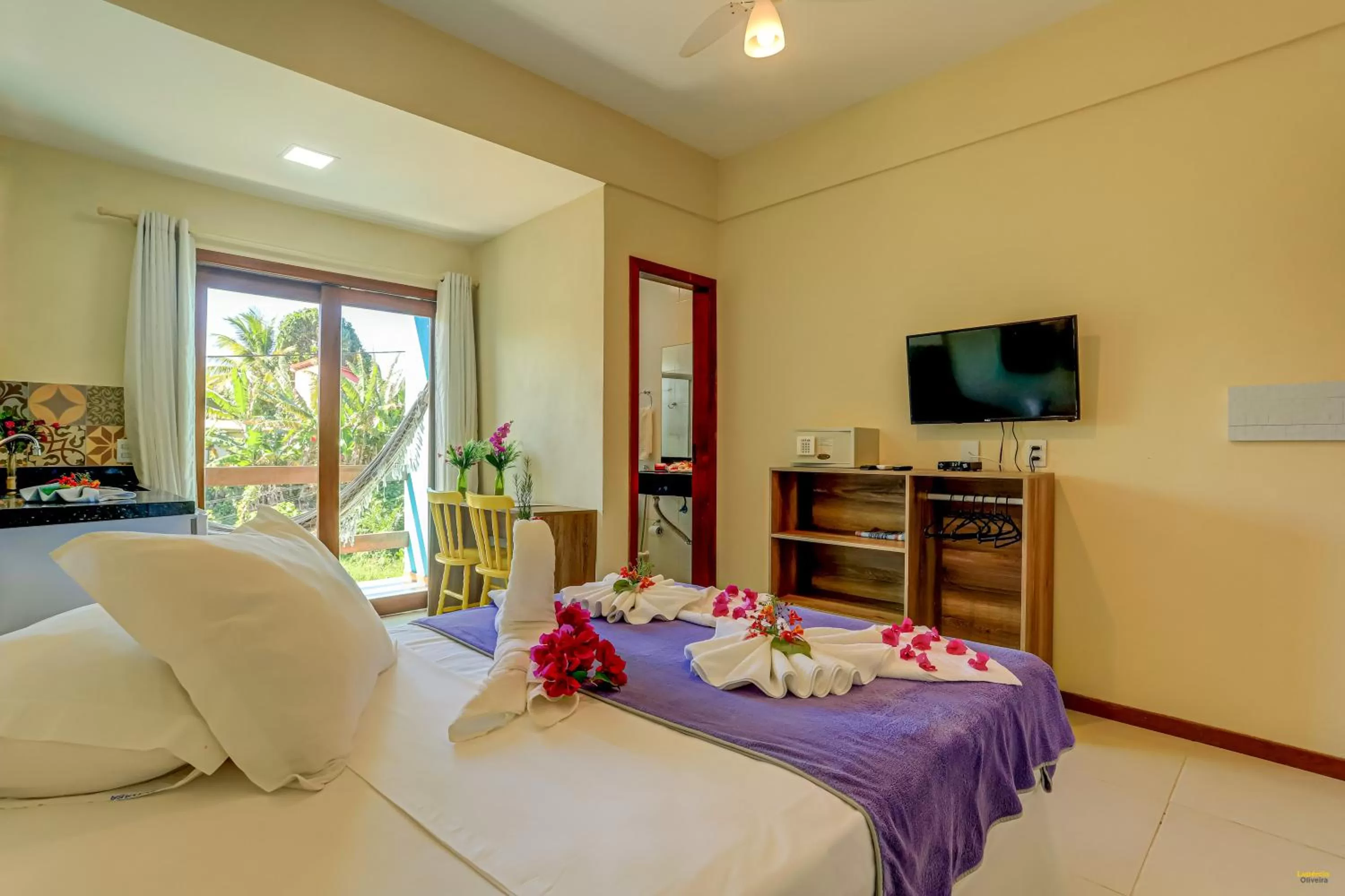 Photo of the whole room, Bed in i9 Quixaba Flat