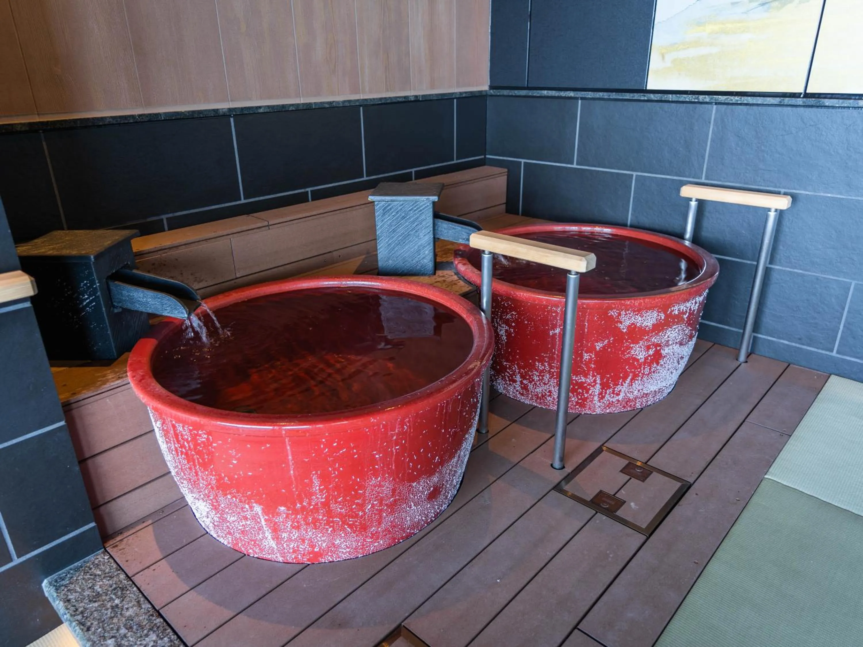 Hot Spring Bath in Hakodate Yunokawa Onsen Umi to Akari Hewitt Resort