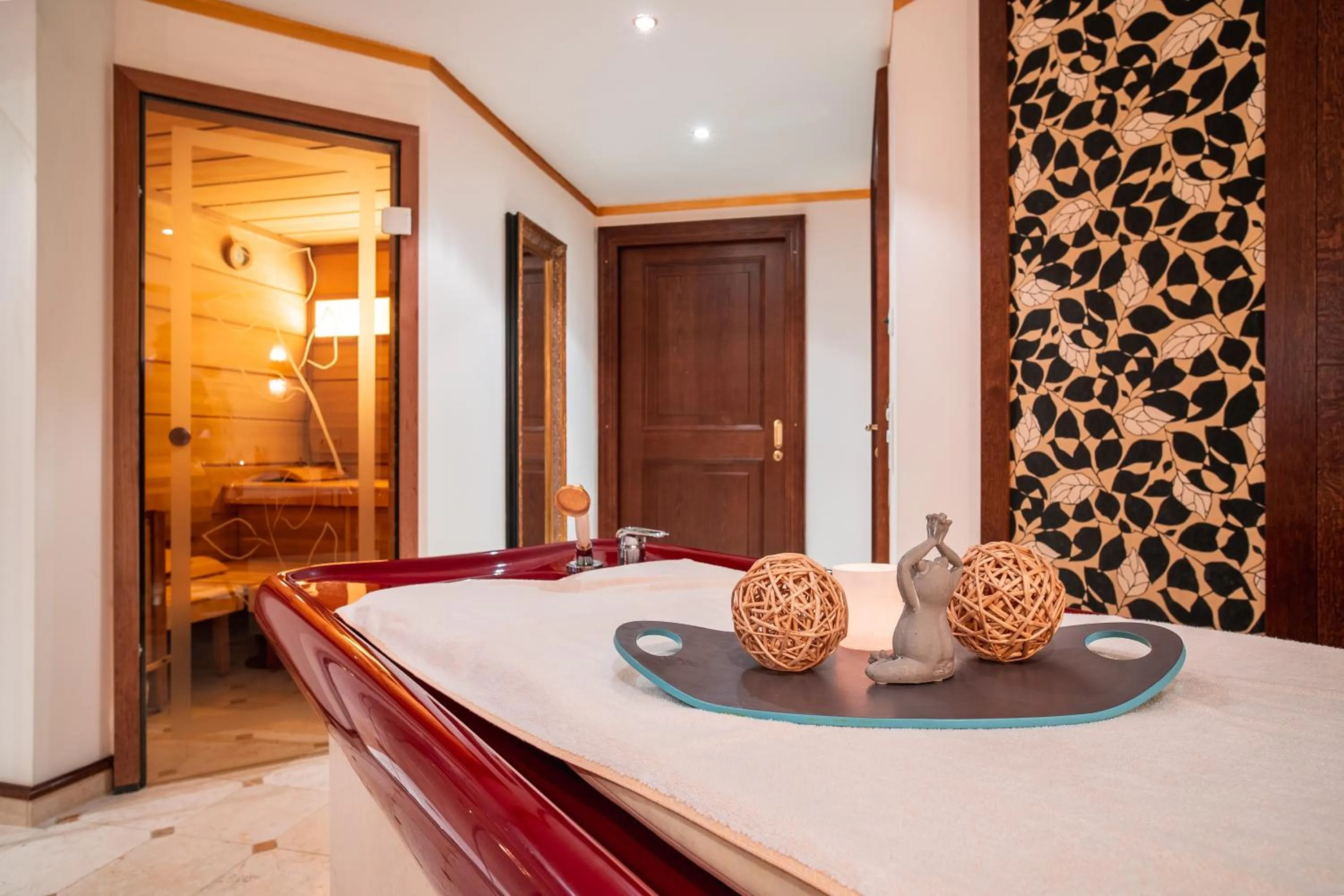 Sauna, Bed in Wellnesshotel Schönruh - Adults only