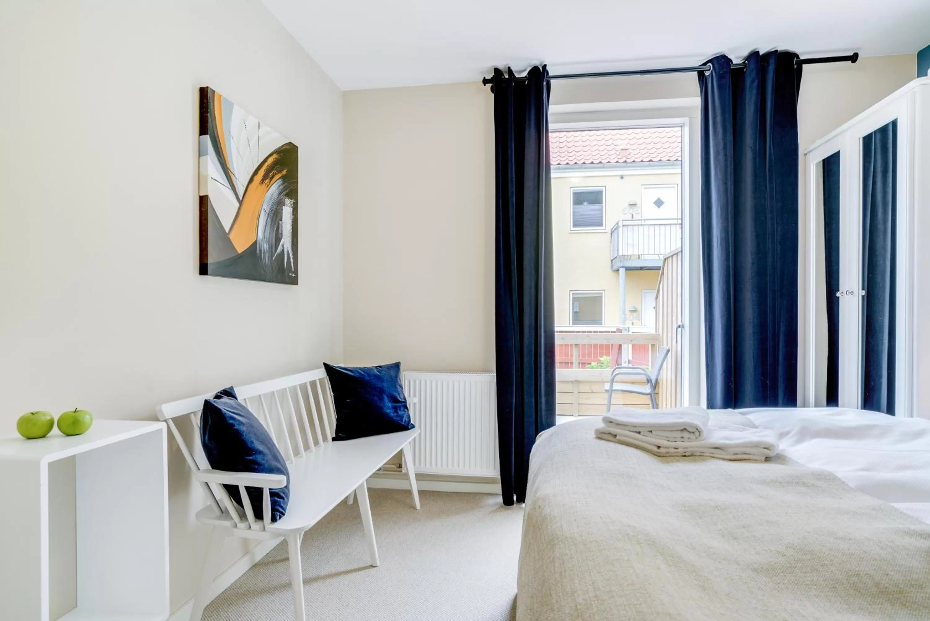 TV and multimedia, Bed in Skagen Harbour Hotel