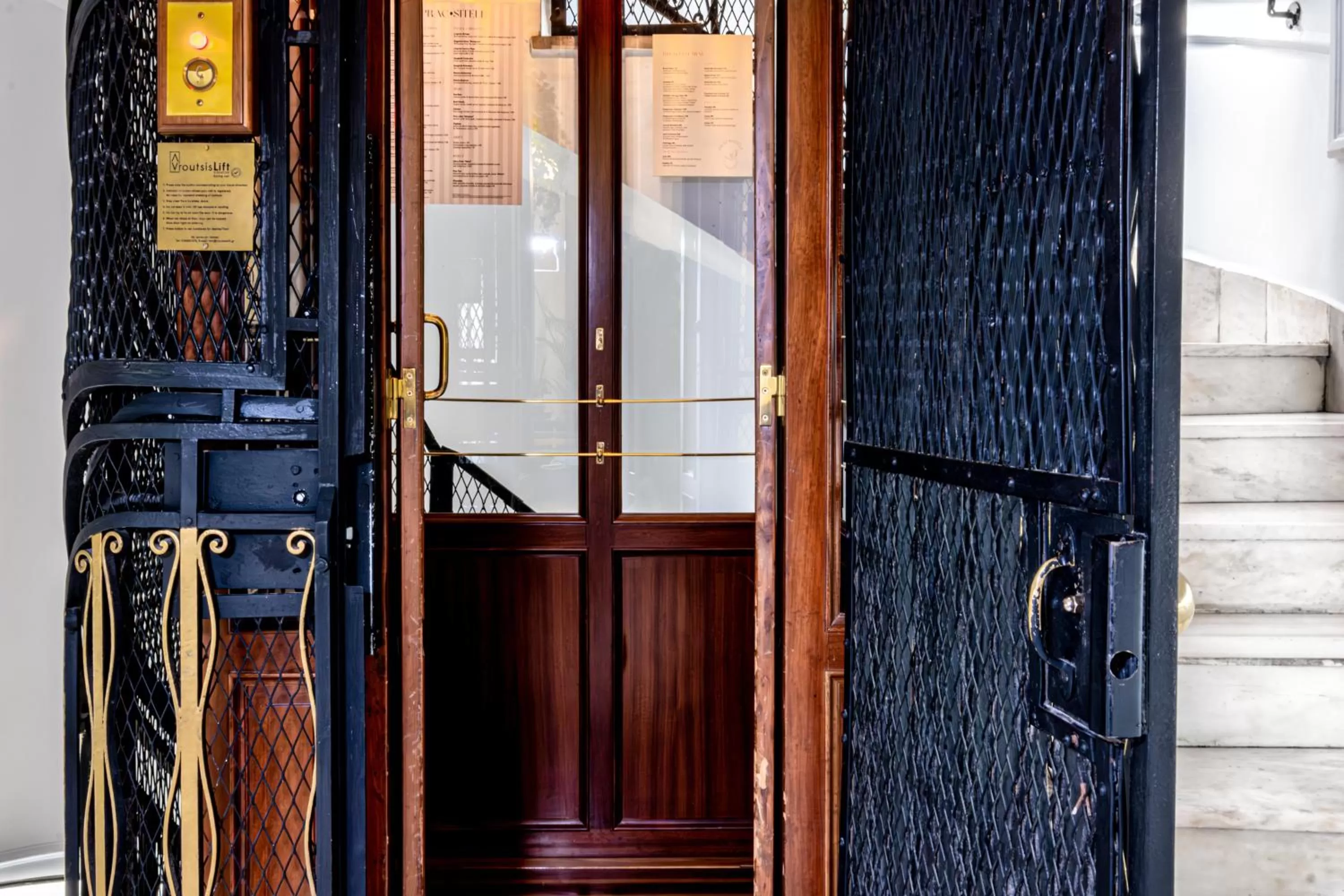Decorative detail in Belle Epoque Suites