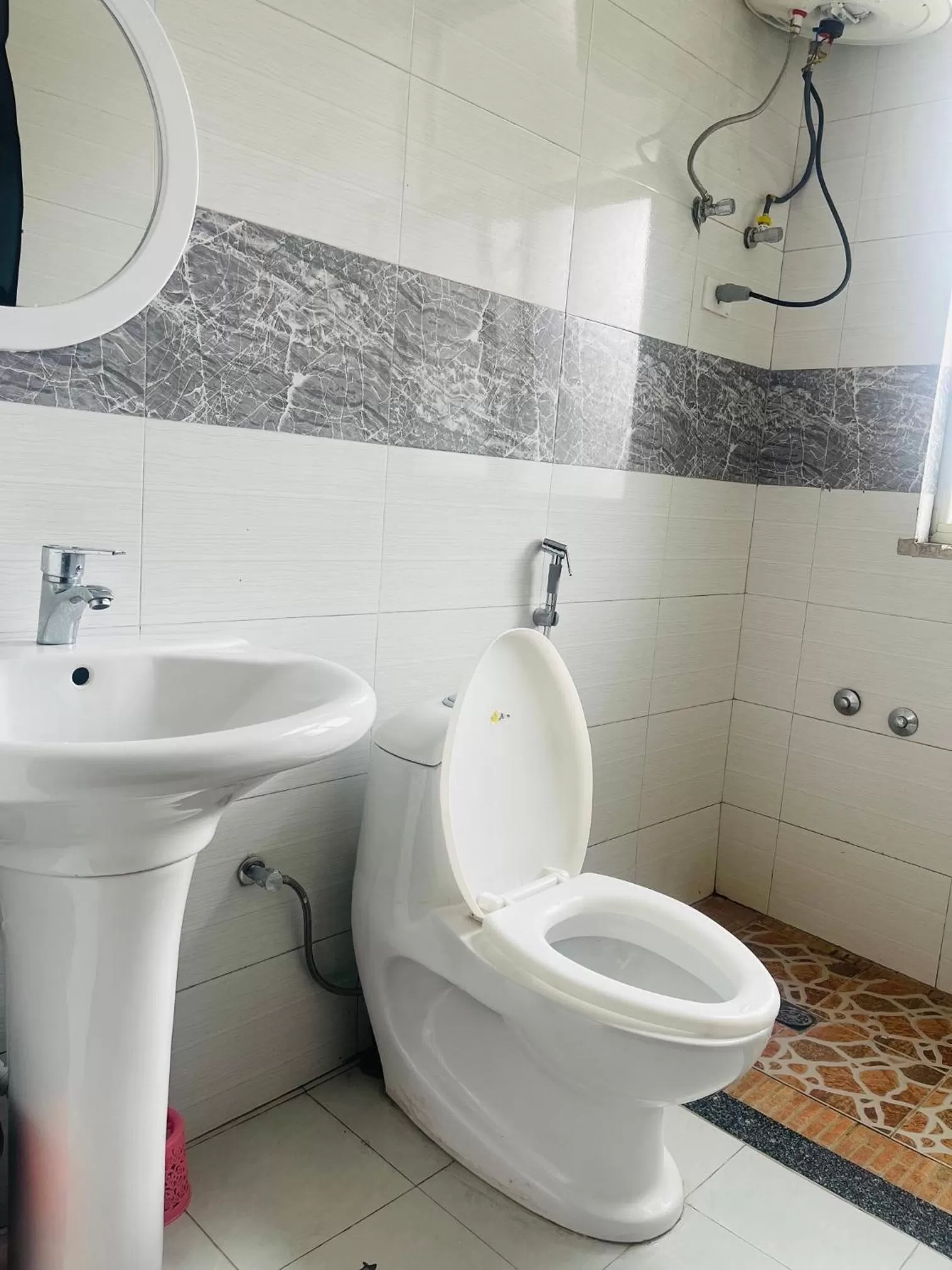 Bathroom in Goza Guest House