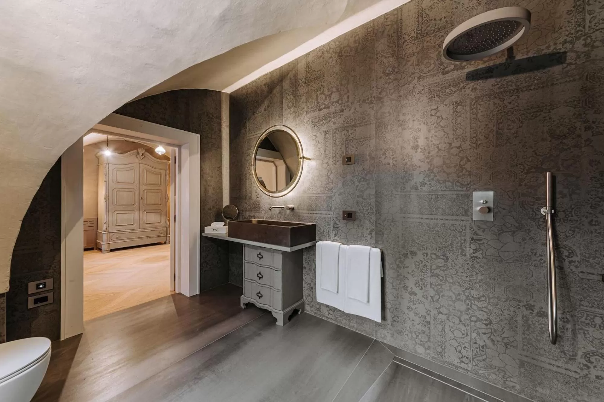 Shower in Paragon 700 Boutique Hotel & SPA