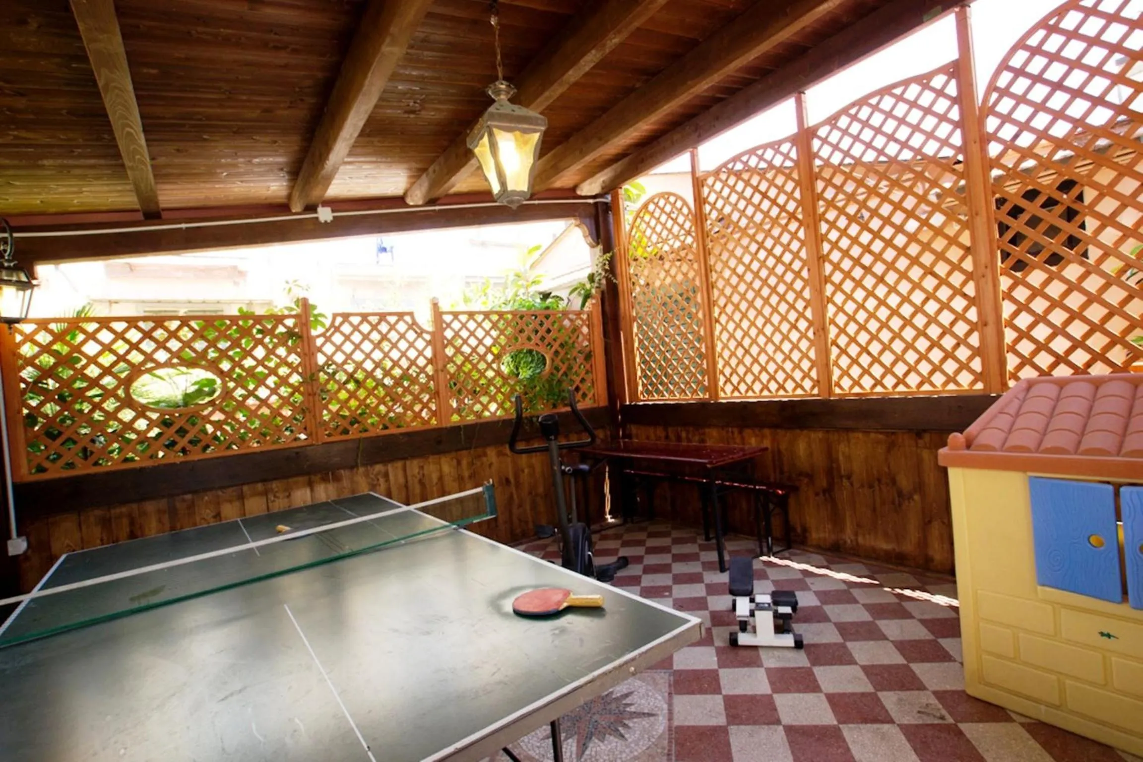 Garden in Hotel Toledo