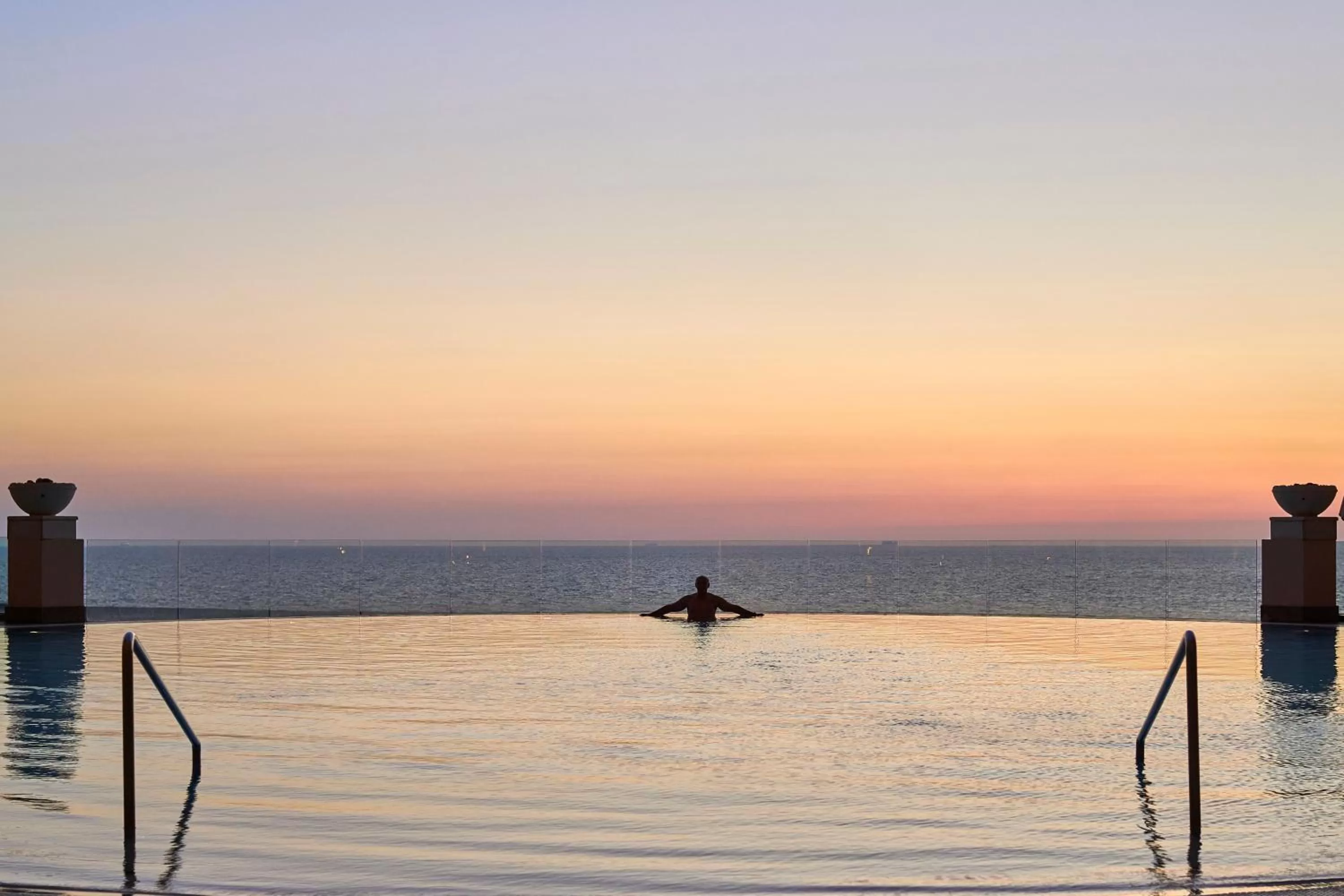 Swimming pool in Four Seasons Hotel Alexandria At San Stefano
