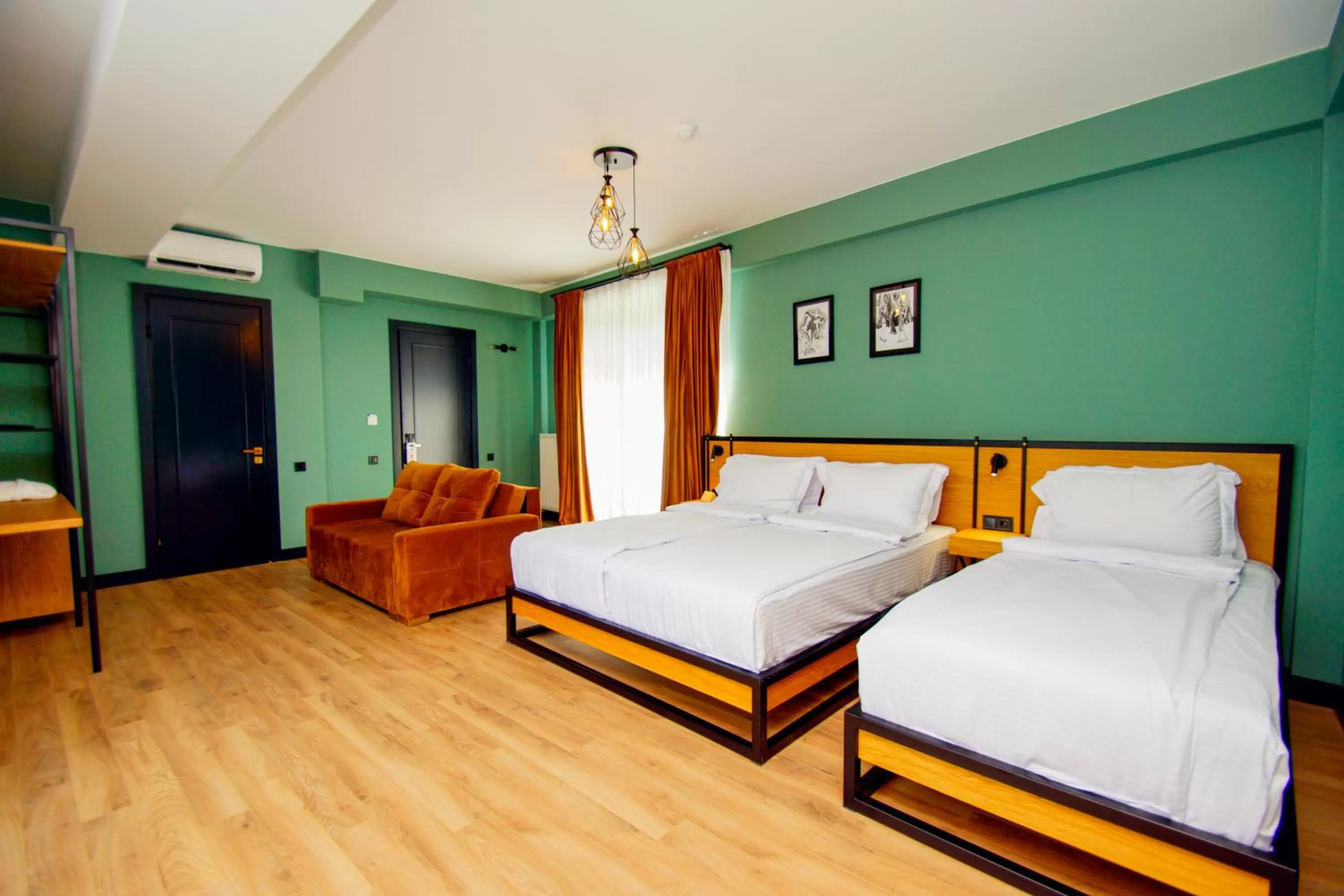 Photo of the whole room, Bed in Borjomi Bridge Hotel