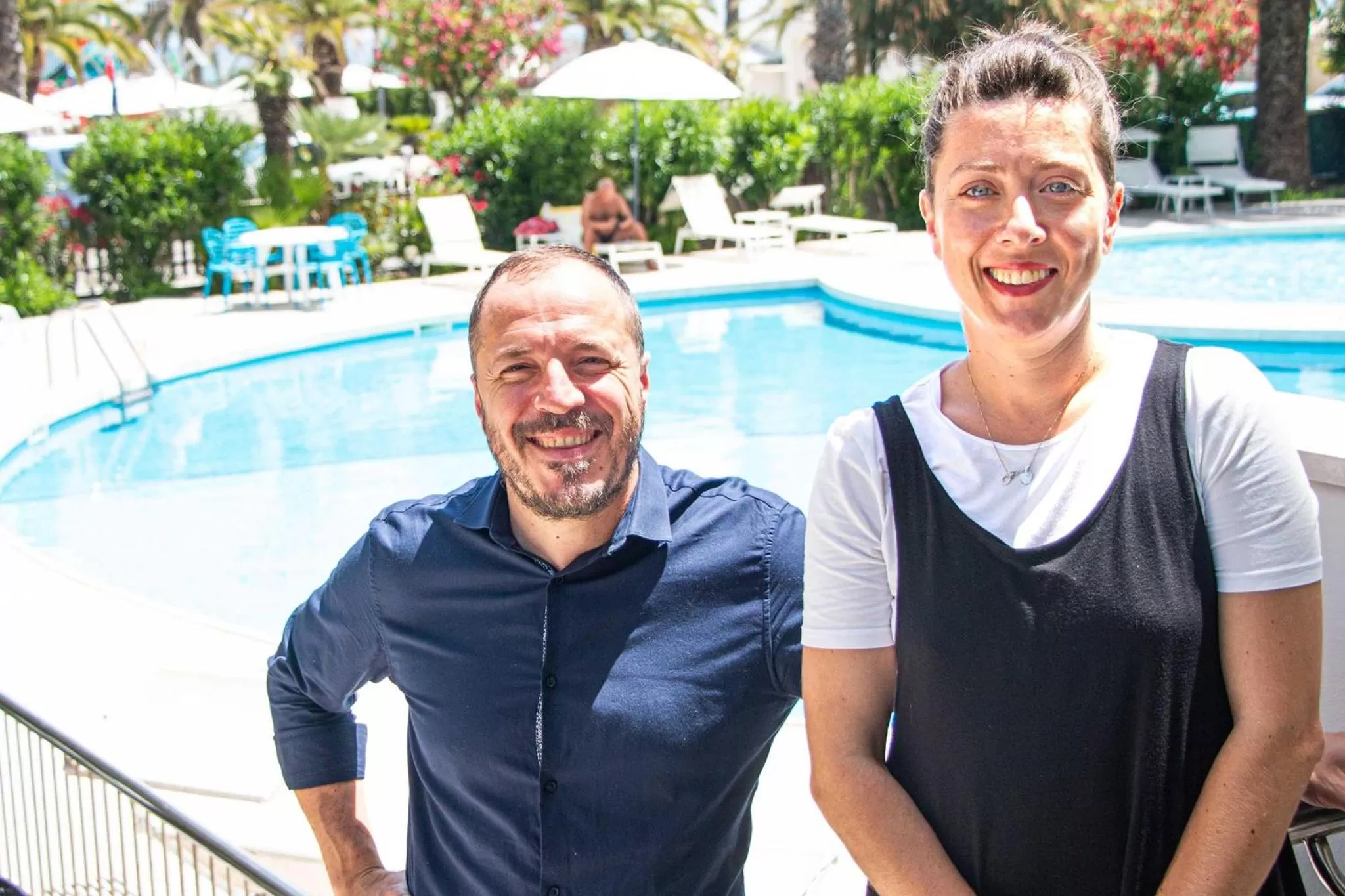 Staff in Hotel International