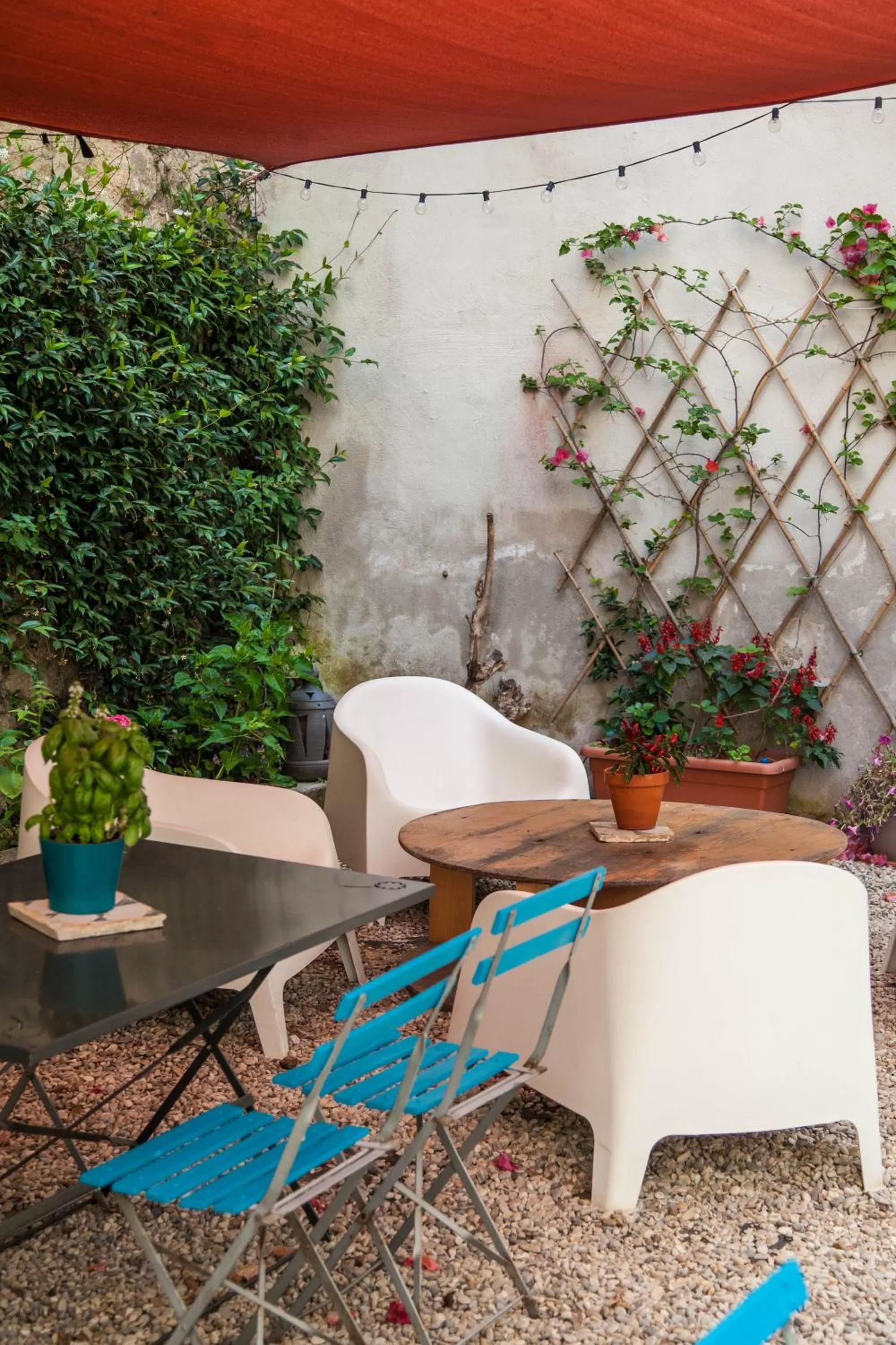 Patio in Borgo Vergini Garden B&B