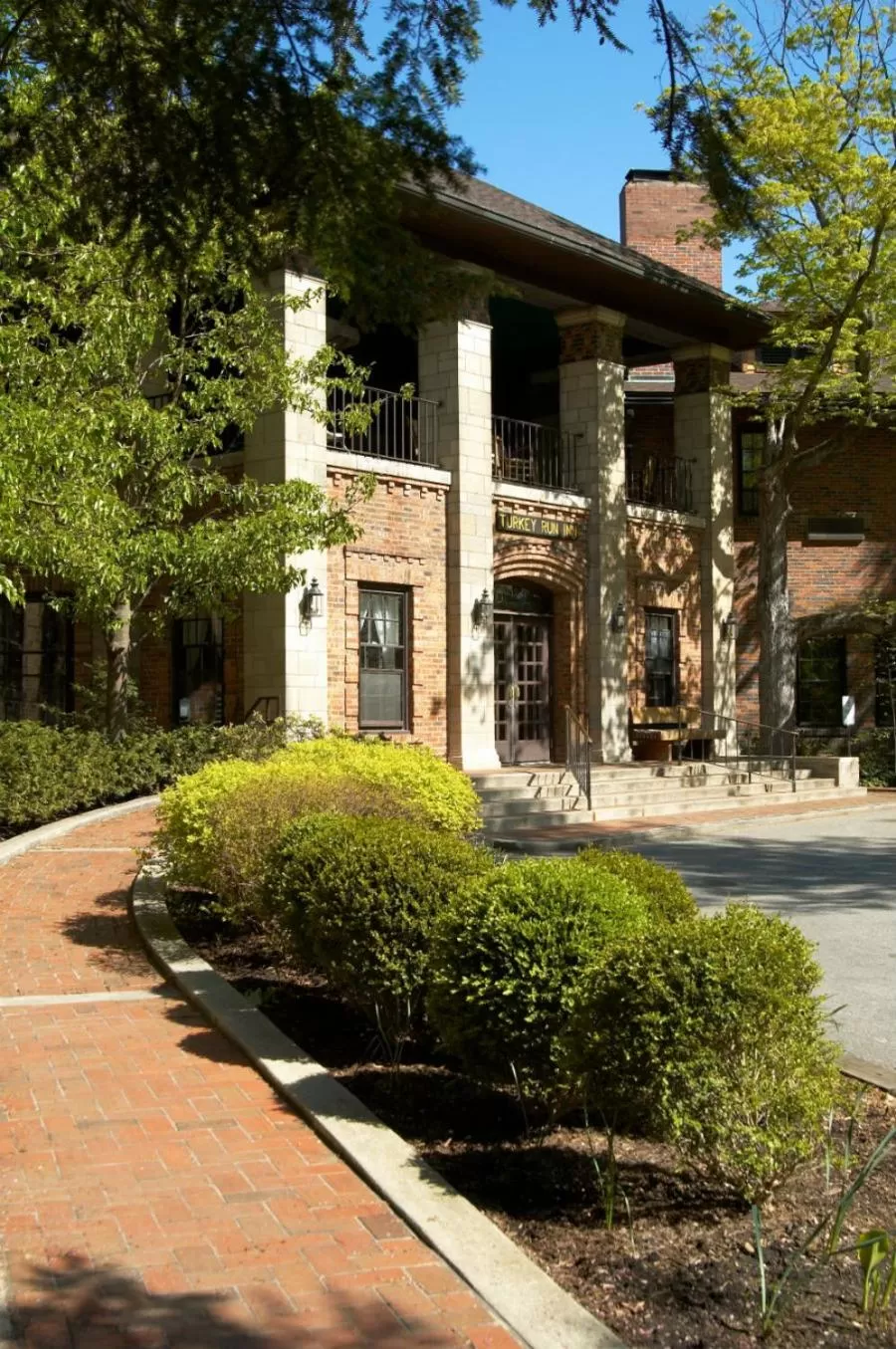 Property Building in Turkey Run Inn & Cabins