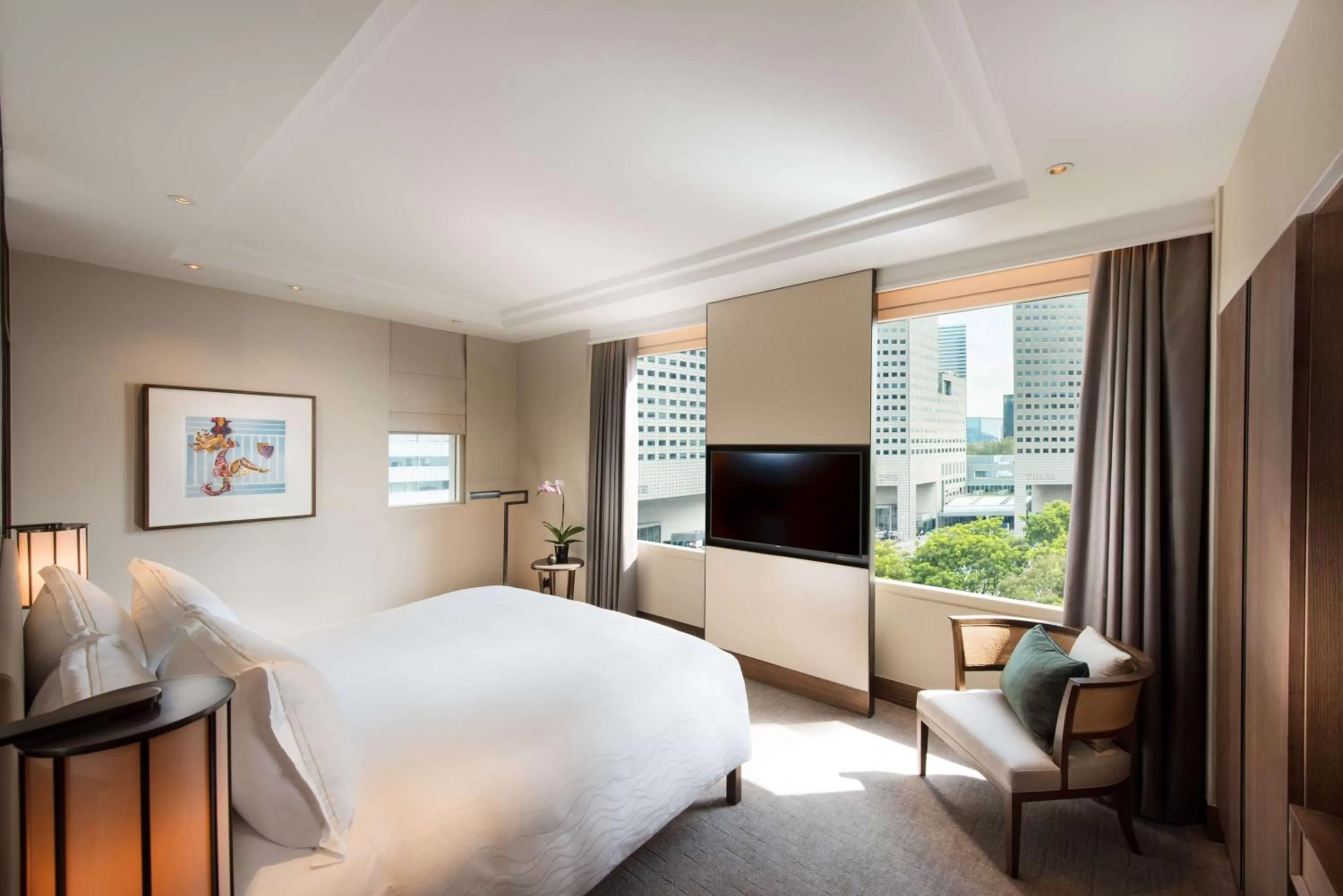 Bed in Conrad Centennial Singapore