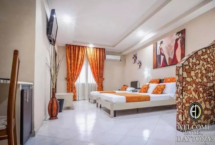 Bedroom, Bed in Hotel Daytona Palace