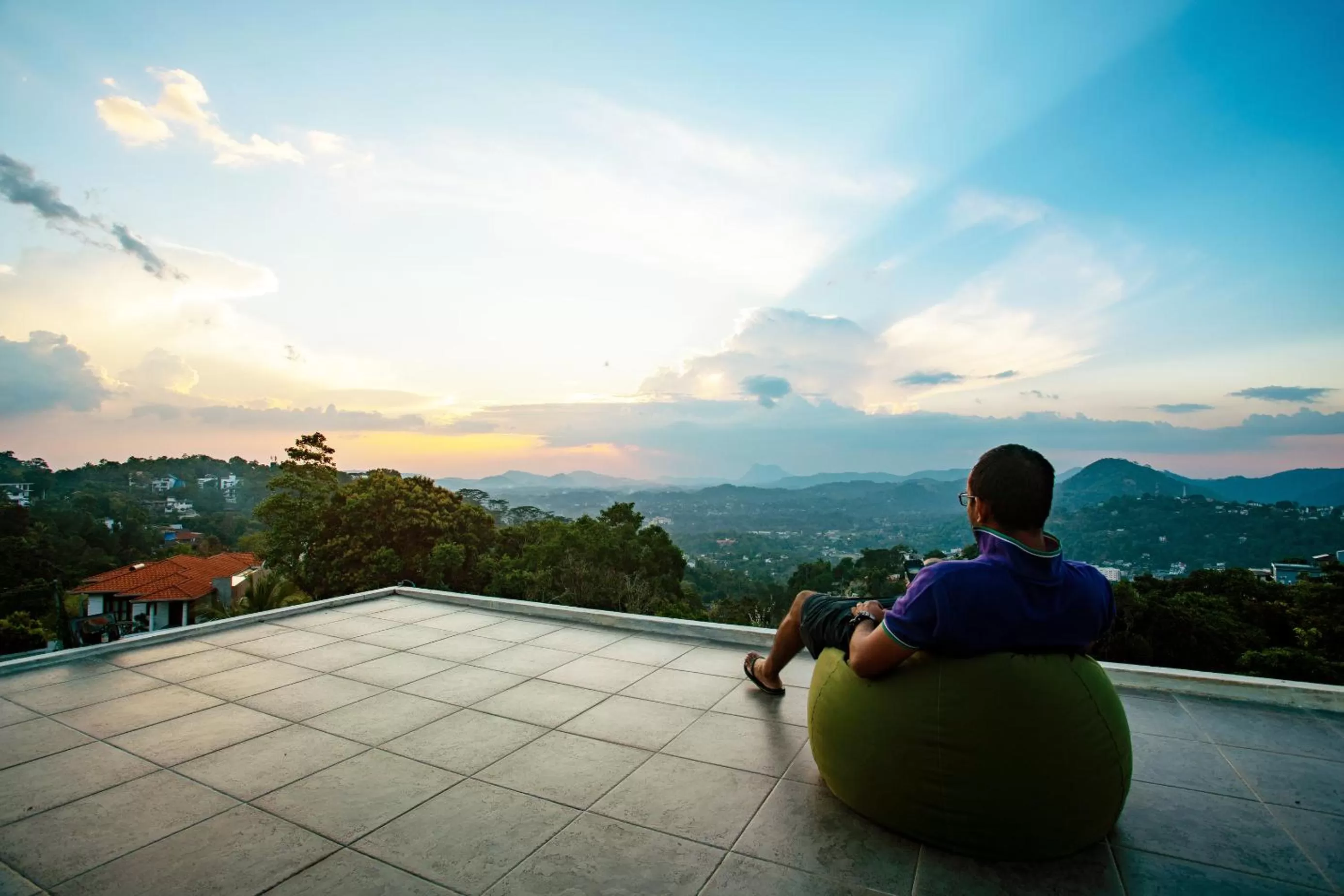 Mountain view in The Kandyan Villa