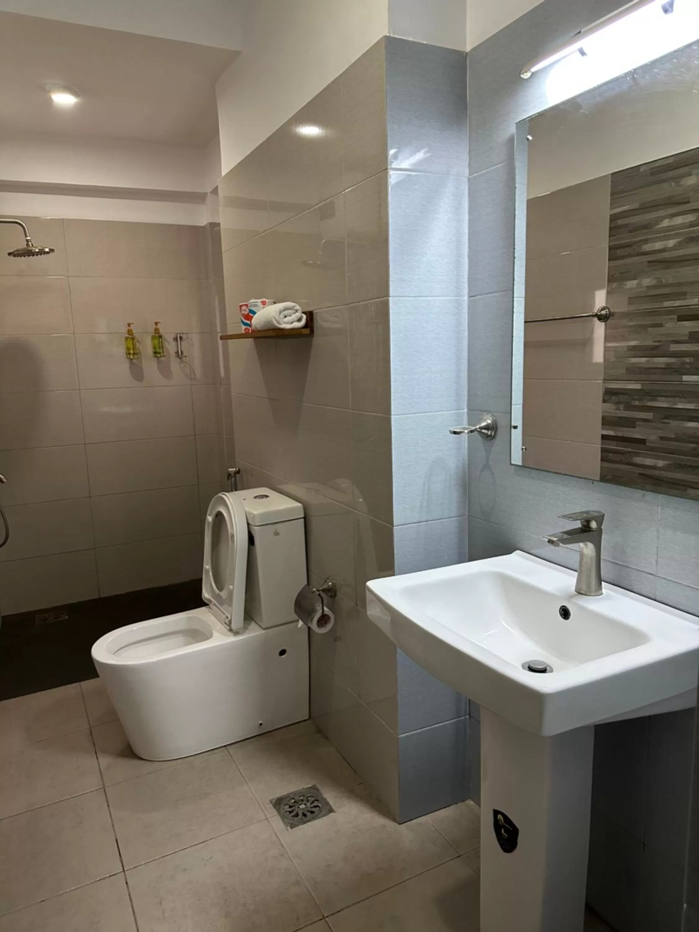 Shower in Amaluna Resorts