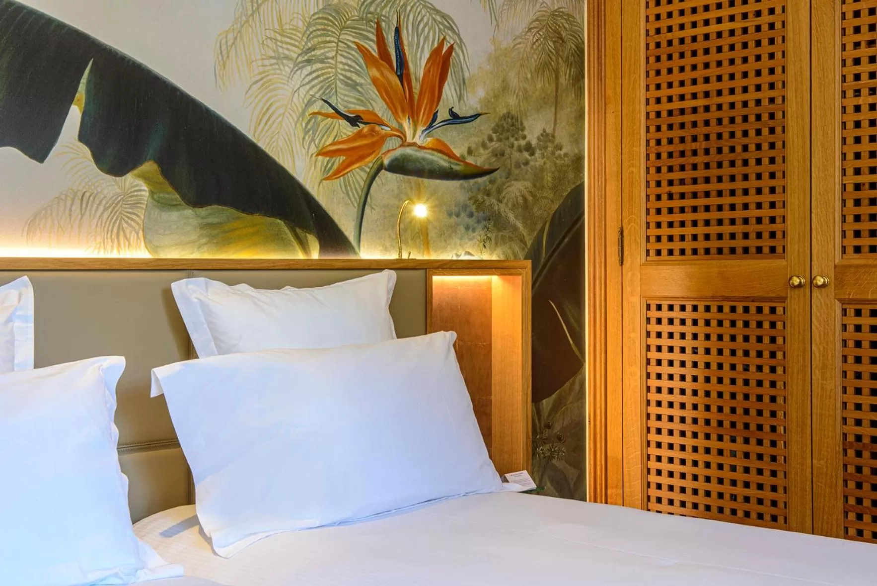 Decorative detail, Bed in Best Western Premier Montfleuri