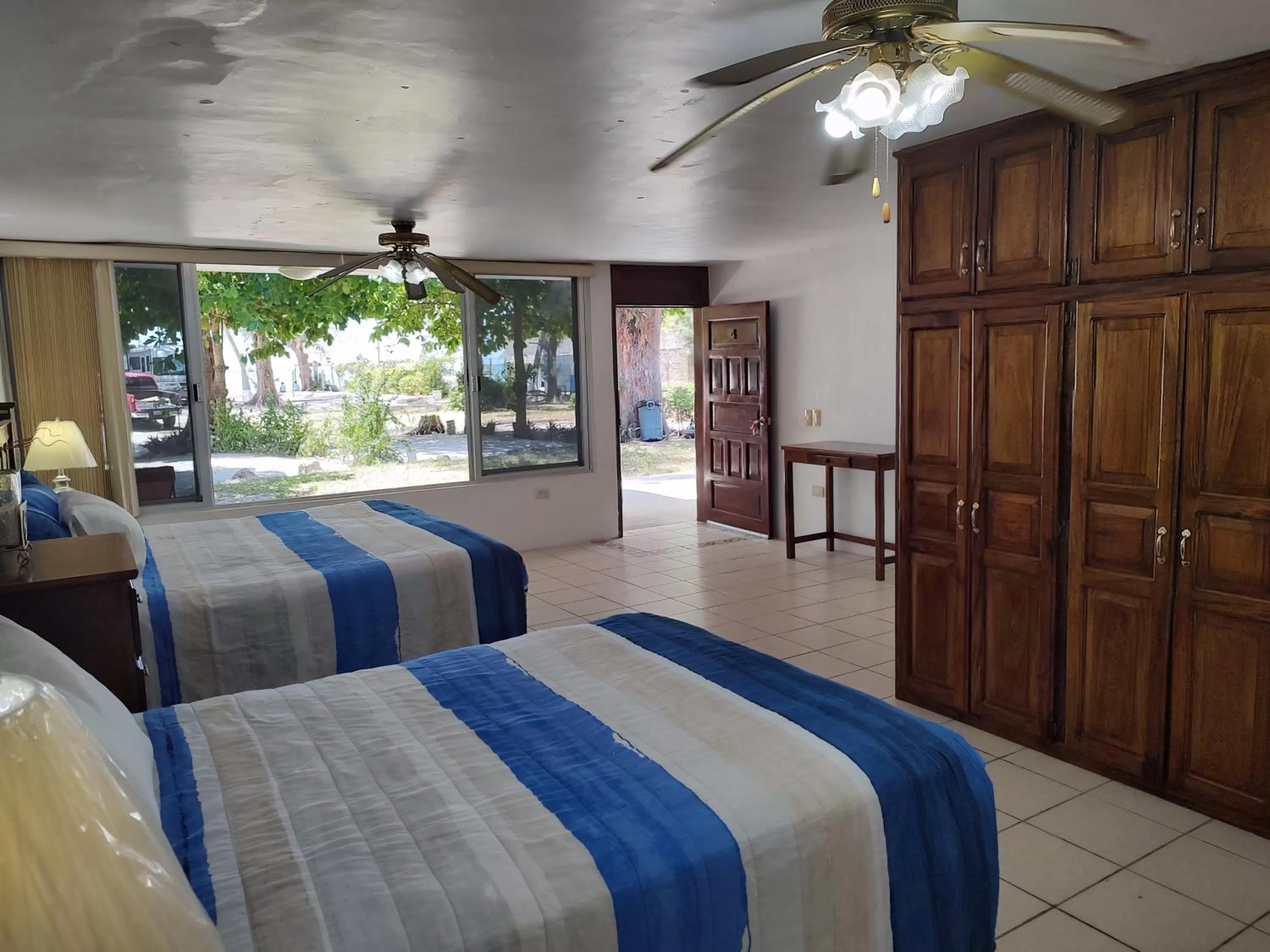 Bed in Freedom Shores "La Gringa" Hotel - Universally Designed