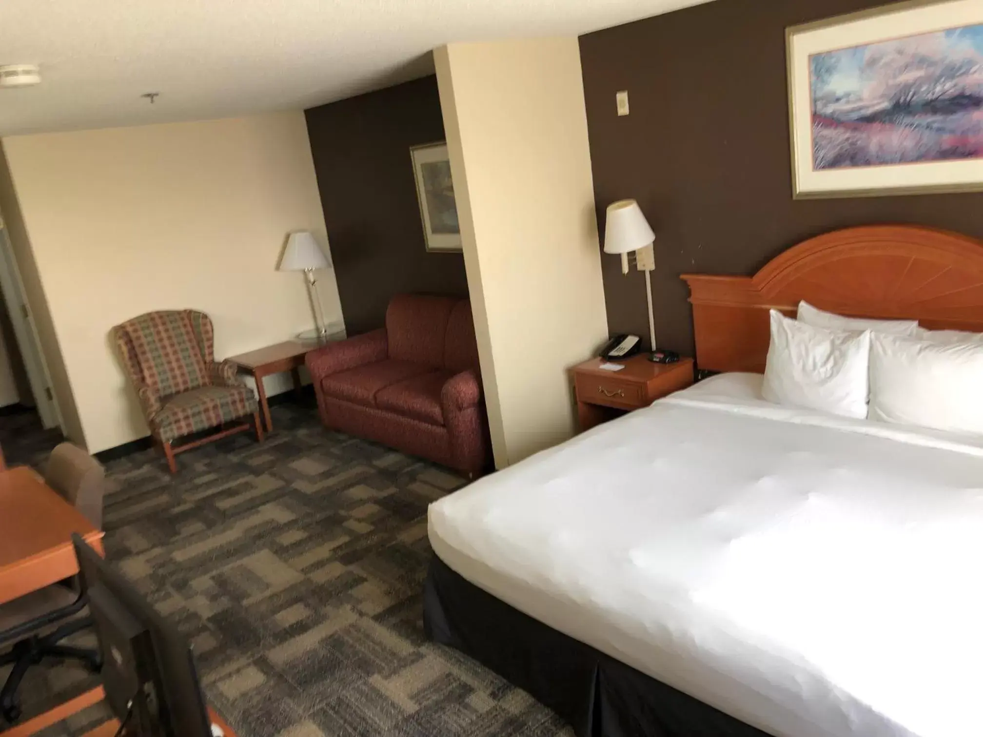 King Suite with Roll-In Shower - Disability Access/Non-Smoking in Country Inn & Suites by Radisson, Chicago O Hare Airport King Suite with Roll-In Shower - Disability Access/Non-Smoking in Country Inn & Suites by Radisson, Chicago O Hare Airport