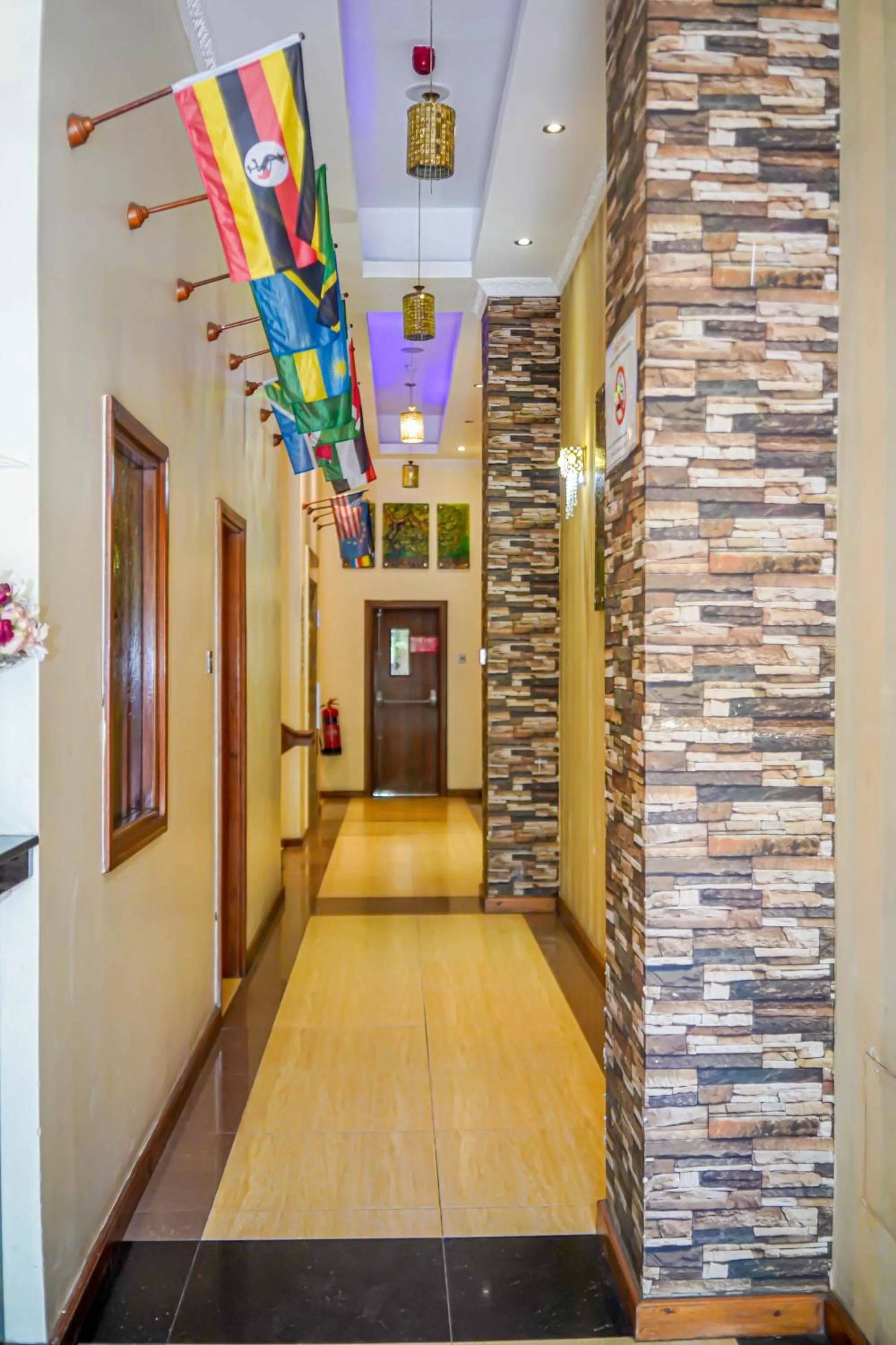 Decorative detail in After 40 Hotel