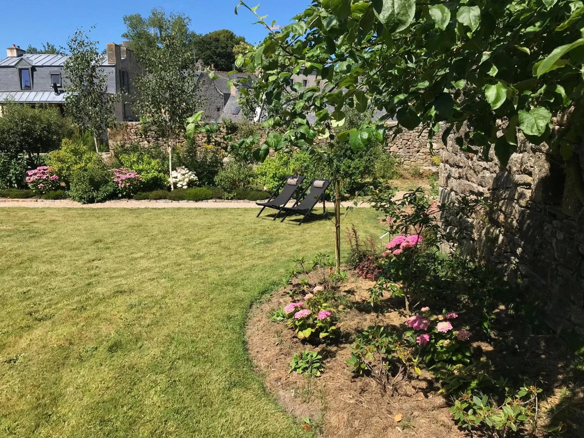 Garden in Hotel de France