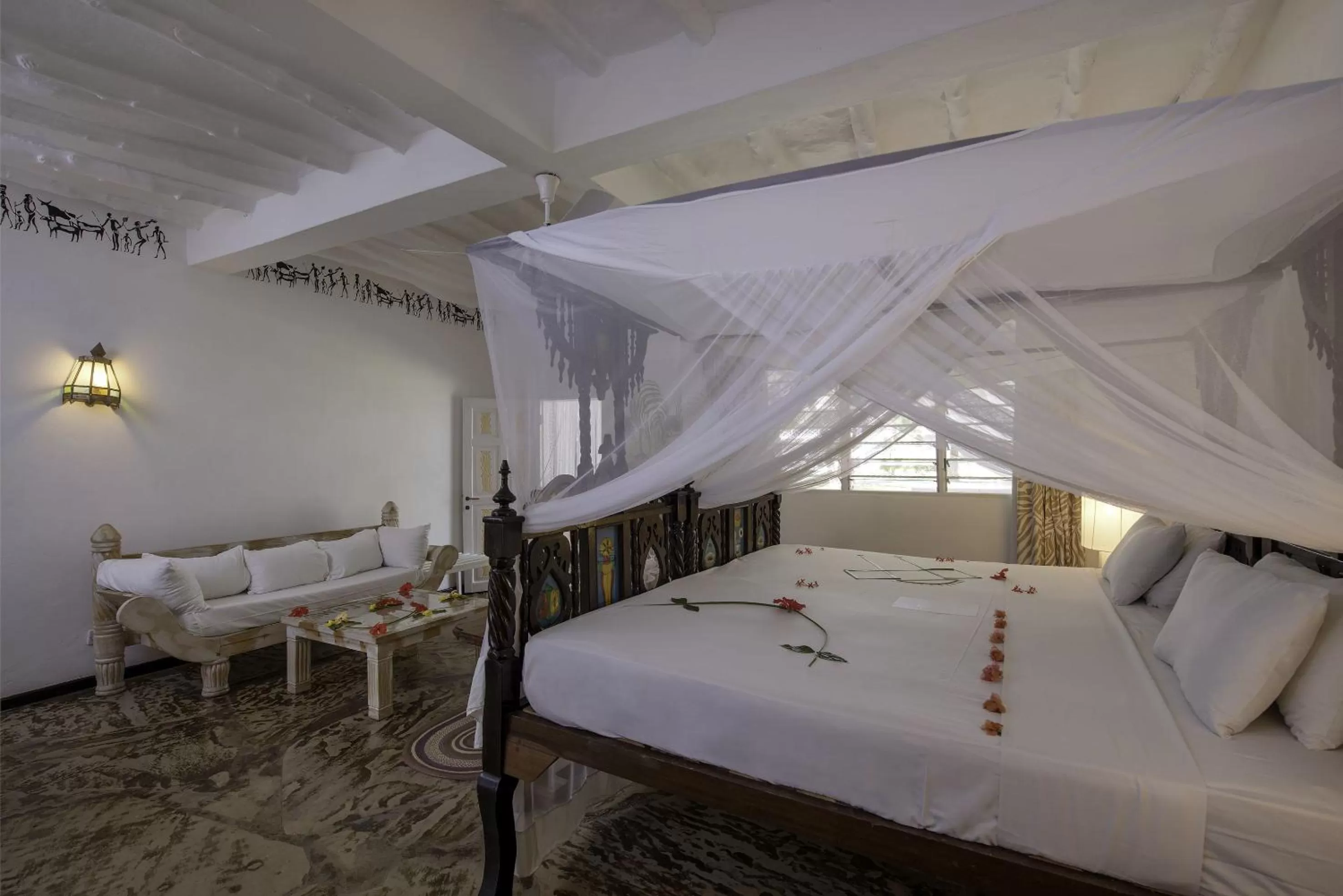 Bedroom in Sandies Tropical Village