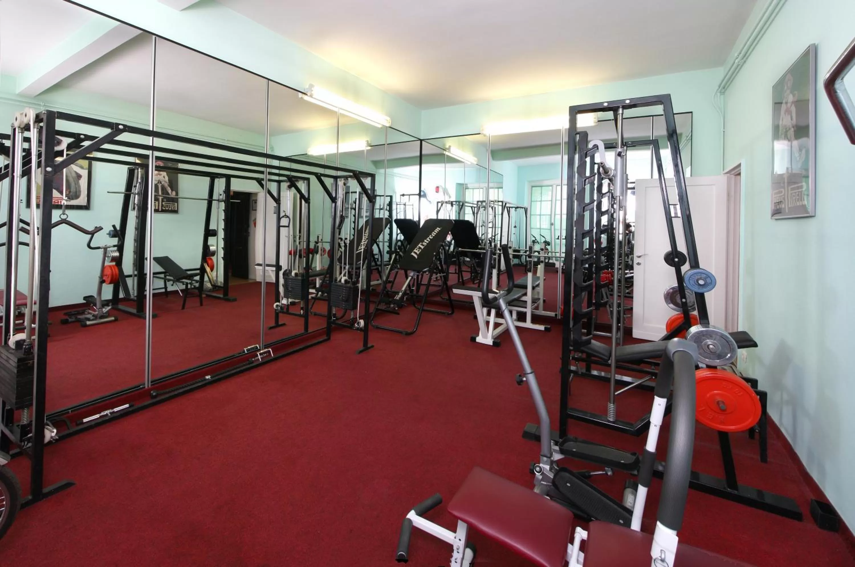 Fitness centre/facilities in Hotel Cairoli