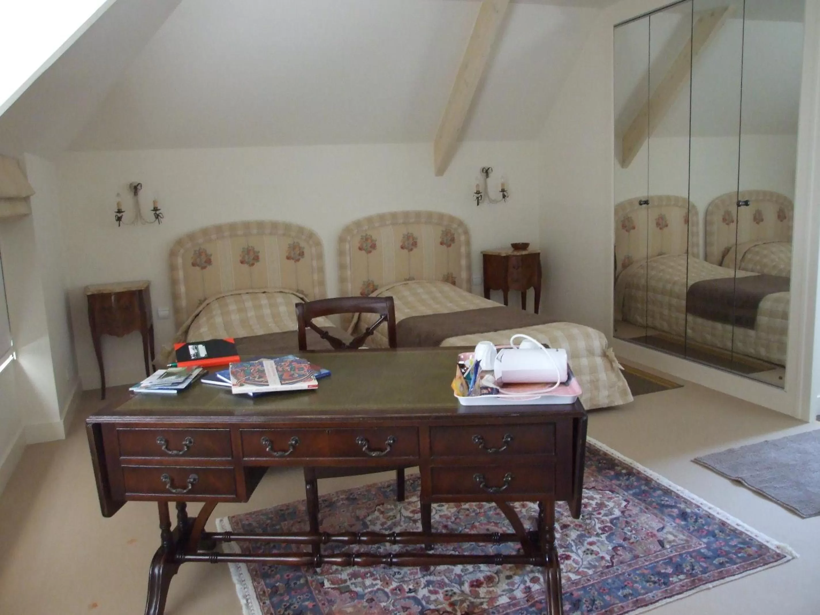 Bed in il giardino F Heudier ,E Decourcy ,Tessy sur vire Manche