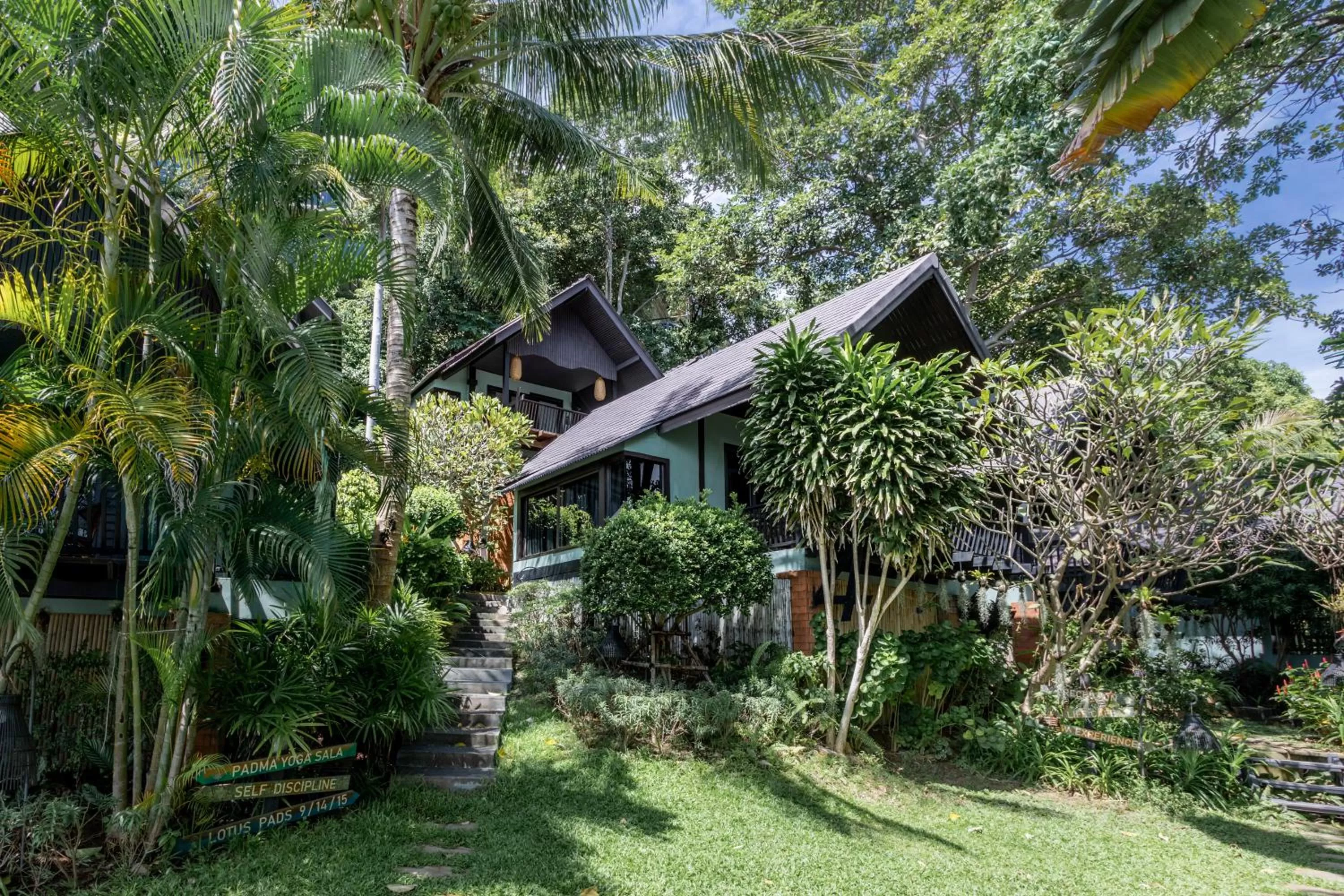 Property building in Vikasa Yoga Retreat