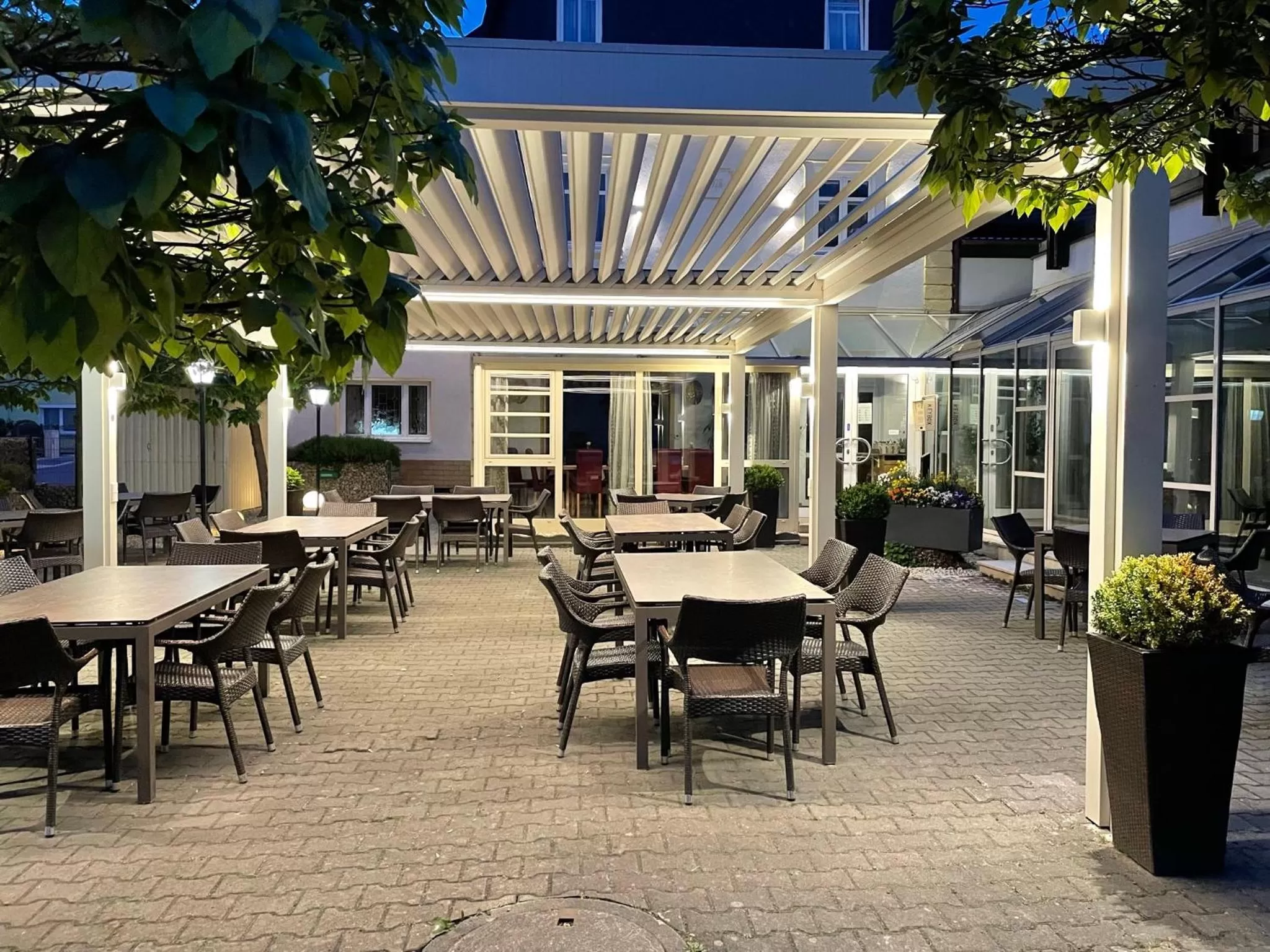 Garden in Hotel-Gasthof Hüttensteinach