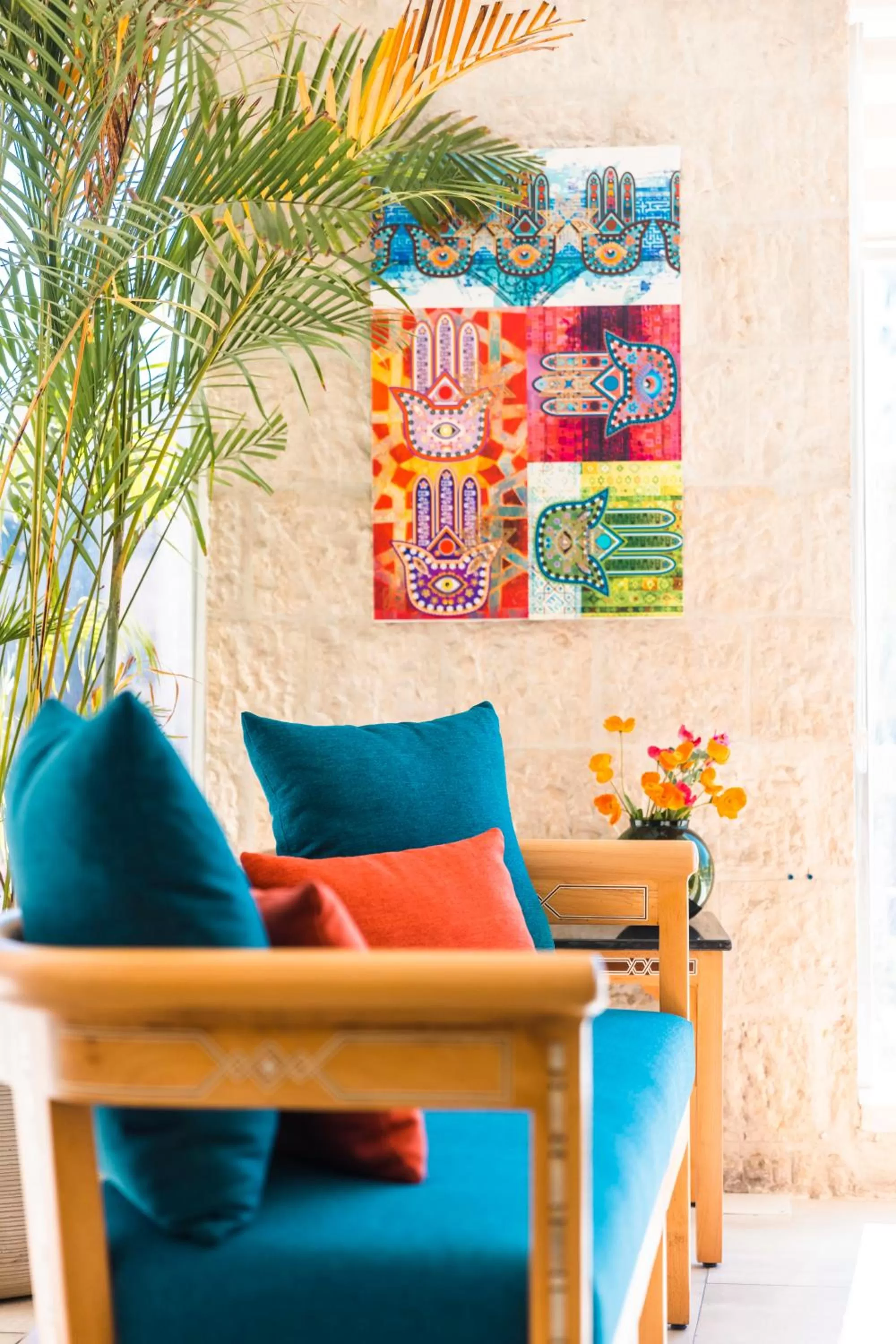 Lobby or reception in The Liwan Hotel