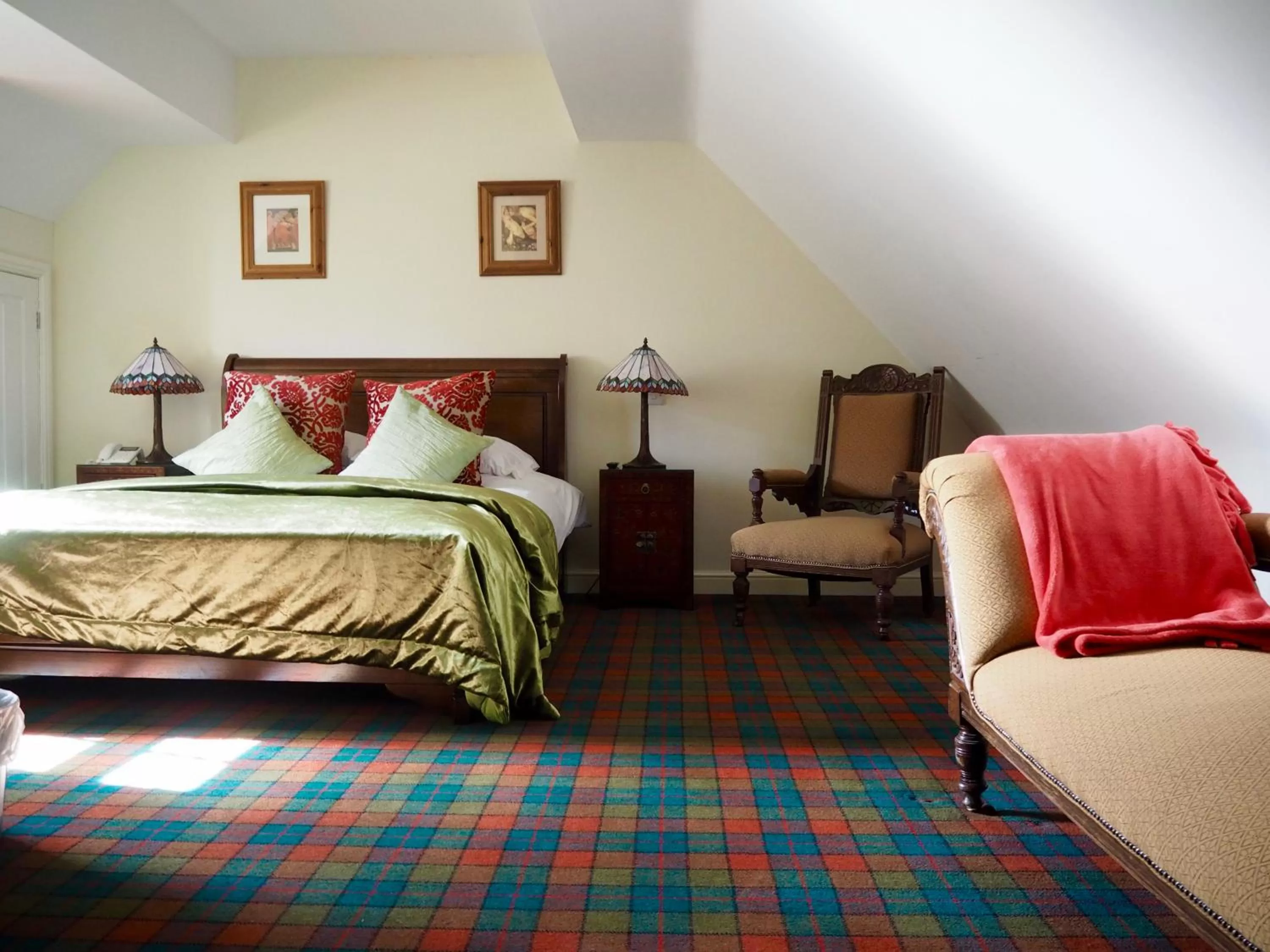 Bedroom, Bed in Wrangham House