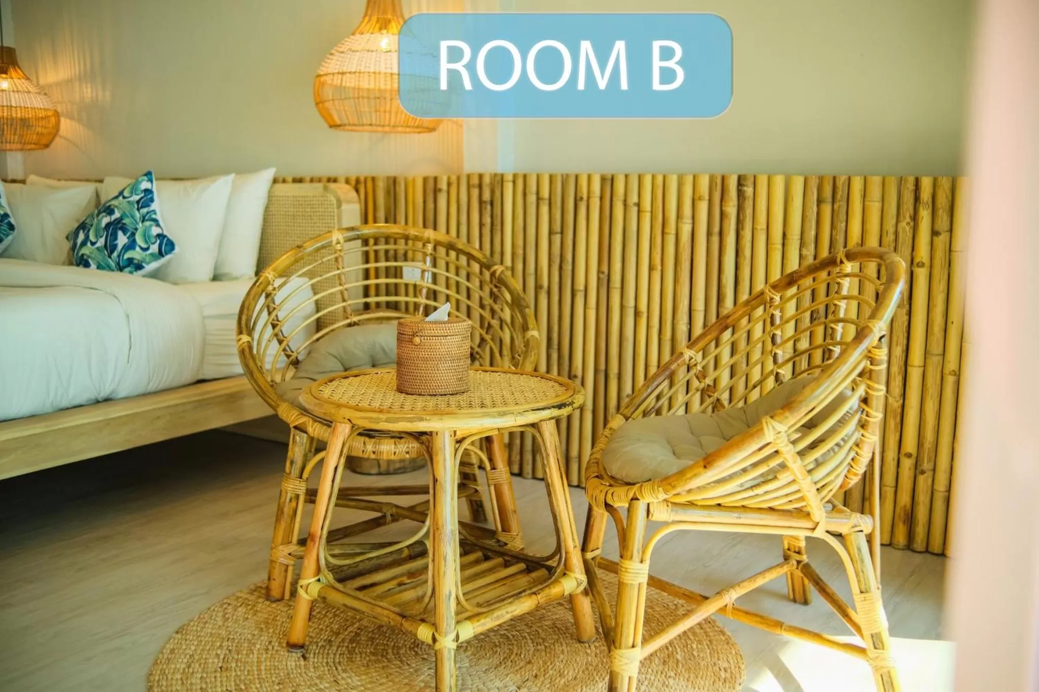 Living room in Siam Beach Resort Koh Kood