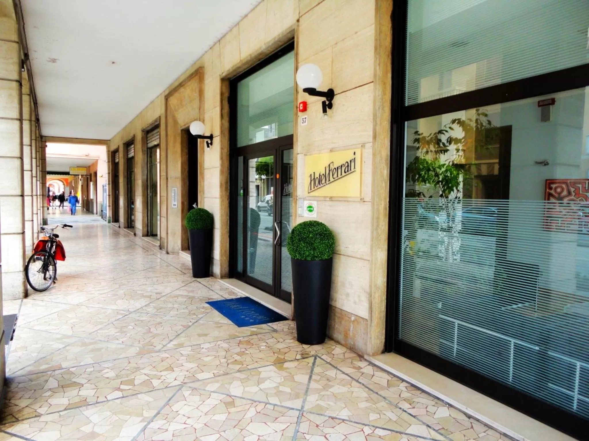 Property building in Hotel Ferrari