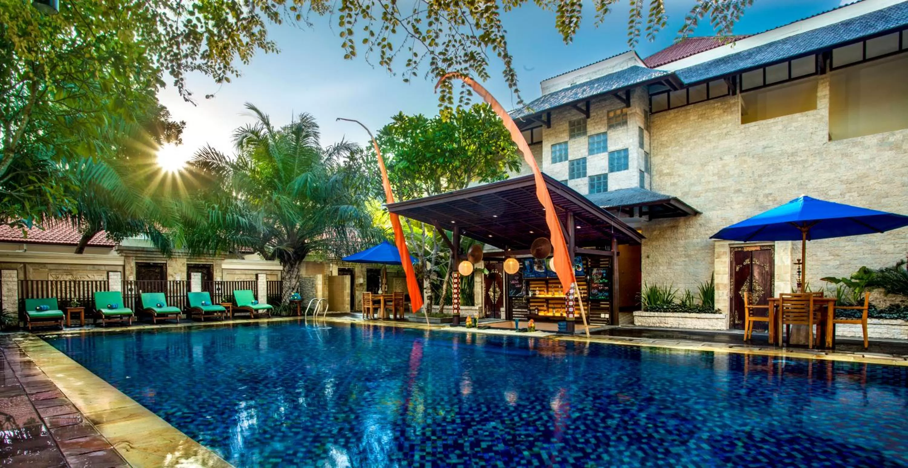 Swimming pool in Best Western Kuta Villa