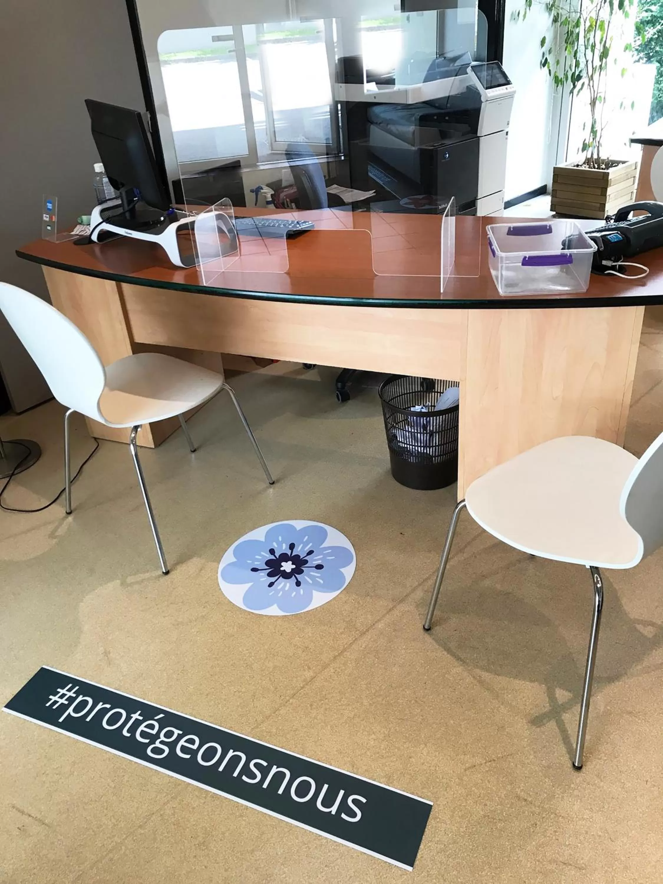 Lobby or reception in Appart'hotel Victoria Garden Pau