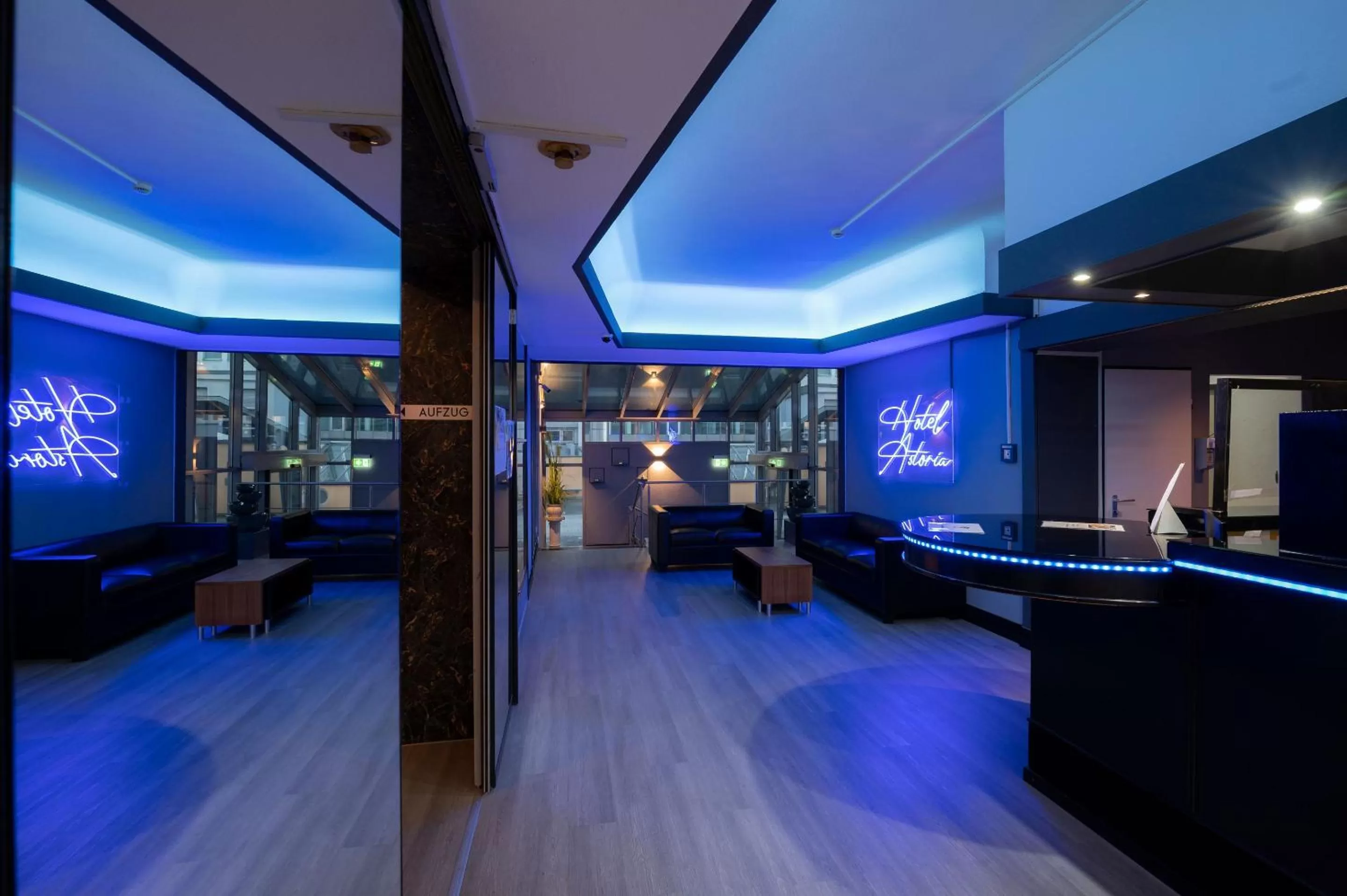 Lobby or reception in Hotel Astoria Stuttgart City