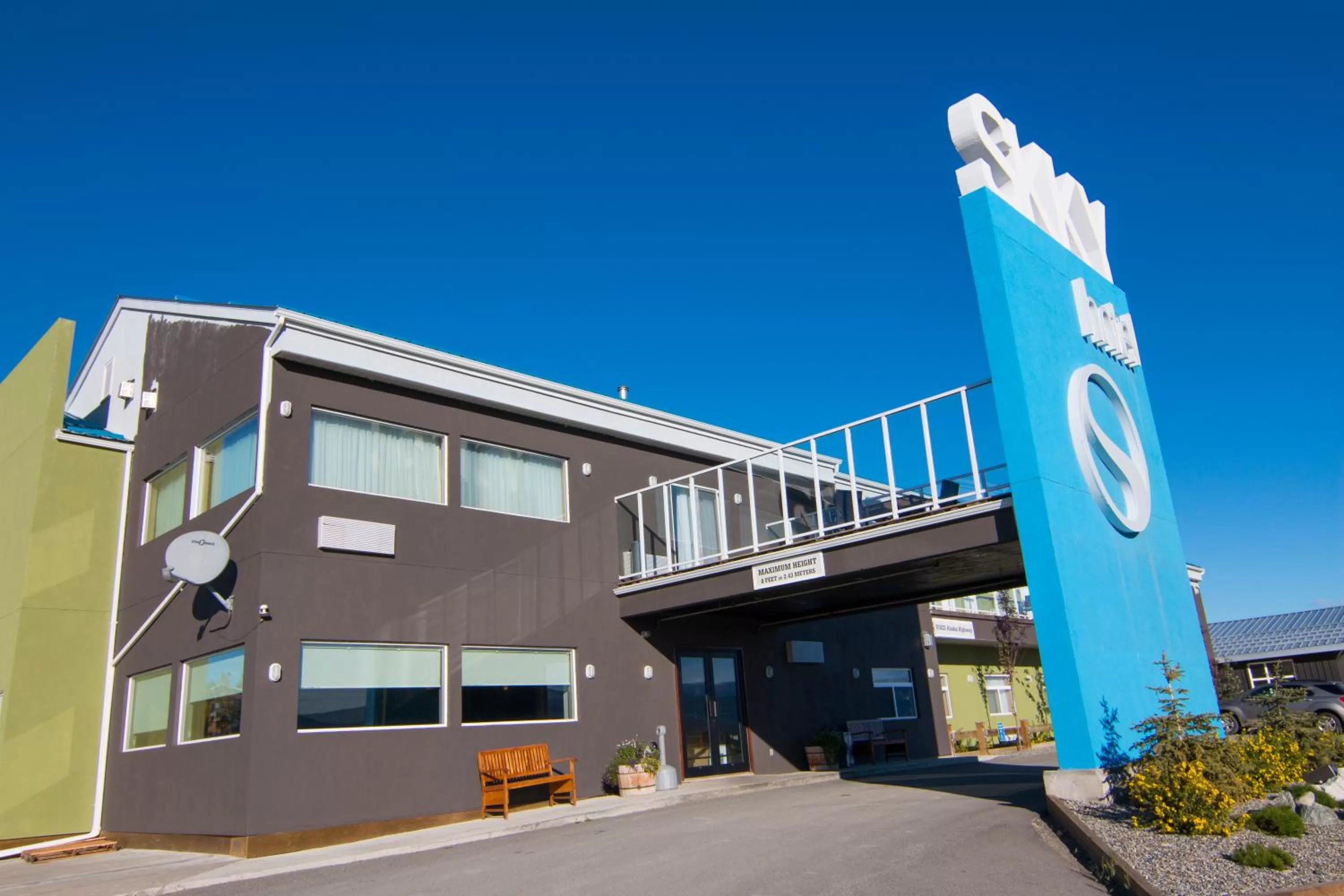 Property building in SKKY Hotel