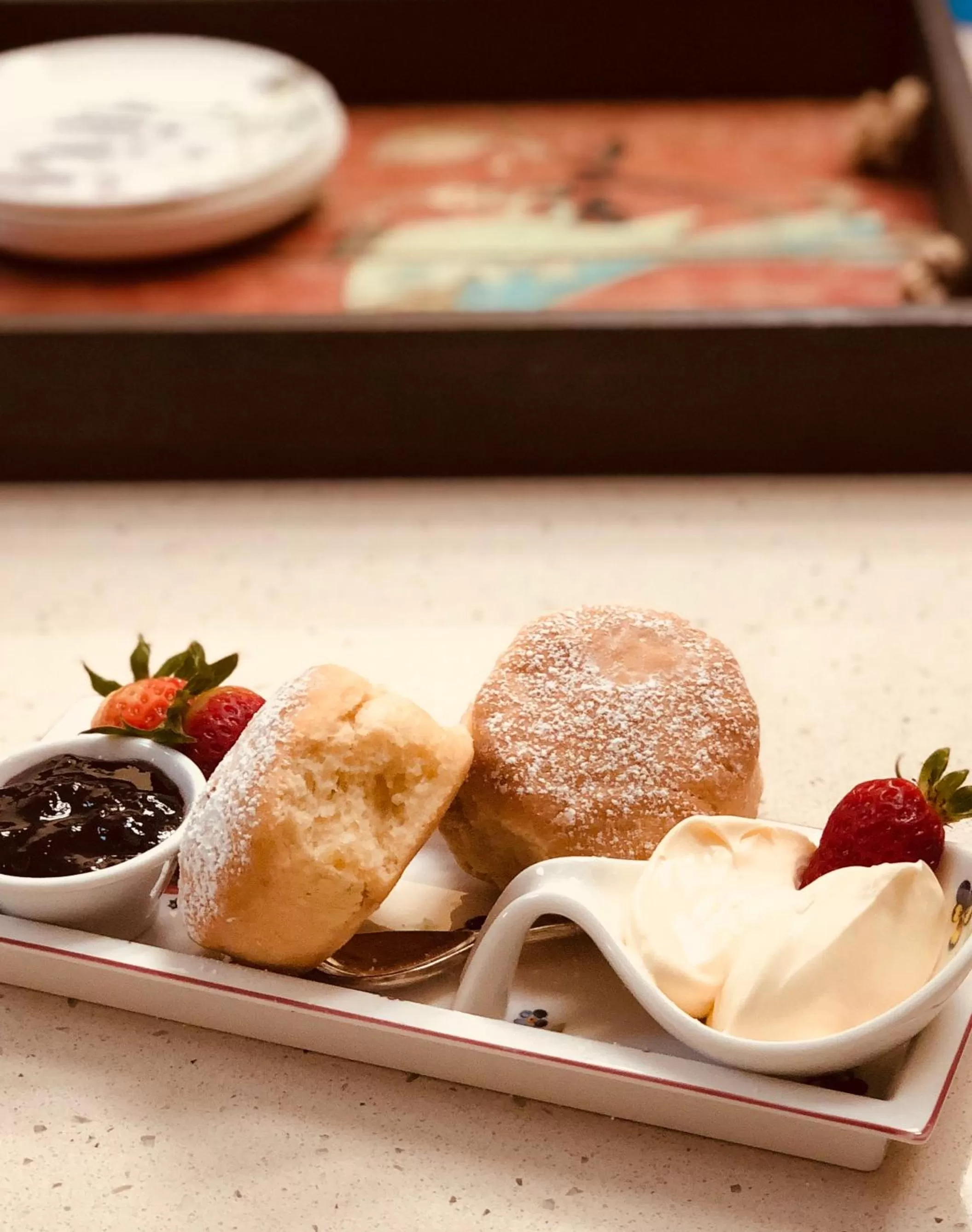 Food and drinks in Lavender Manor BnB