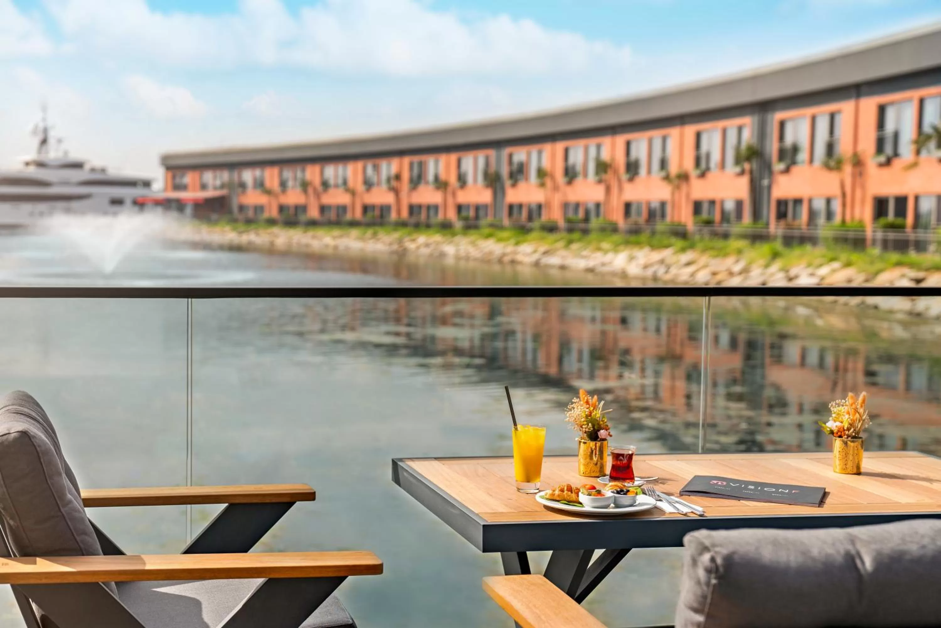 Balcony/Terrace in Crowne Plaza - Istanbul Tuzla Viaport Marina by IHG